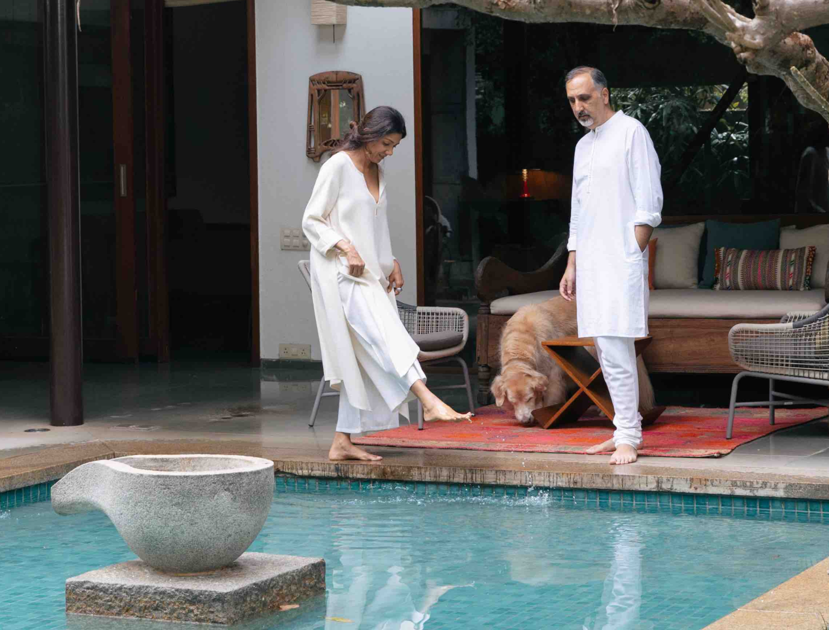 At Home With... Tania Singh Khosla & Sandeep Khosla