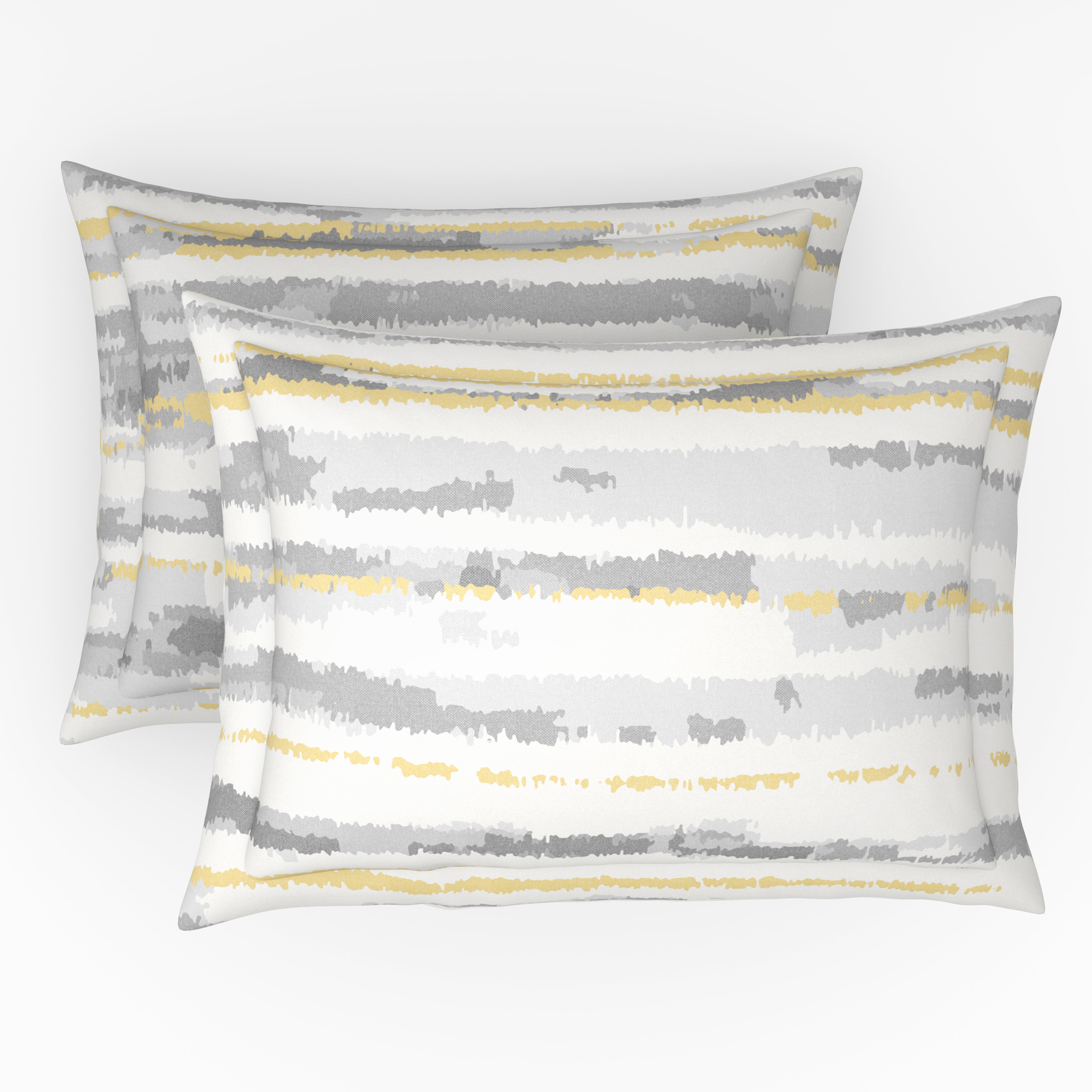 The Gold Collection | Printed King Bedsheet Set | 300 TC Cotton | Charcoal Grey