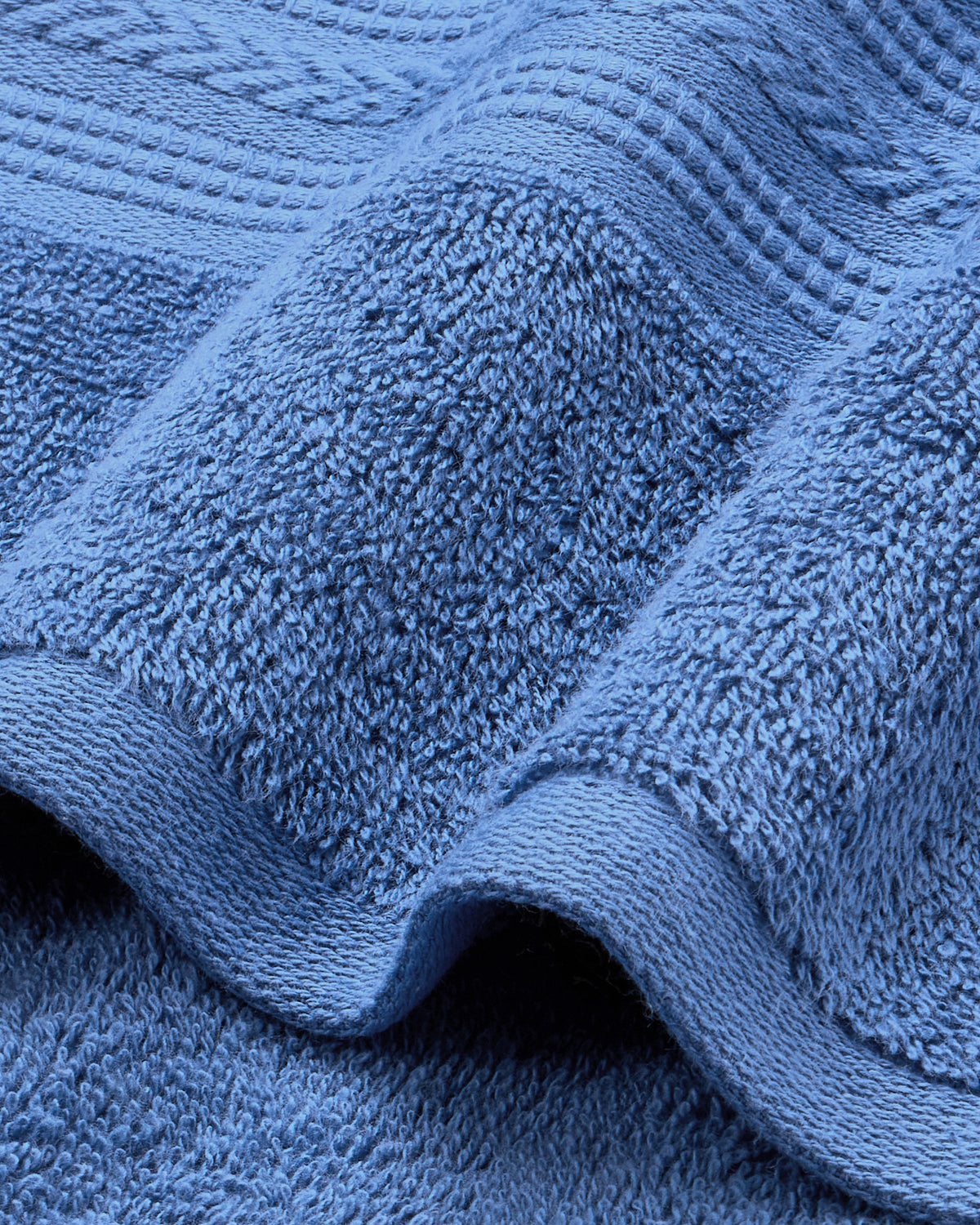 Quickdry Cotton|Bath Towel|500 GSM | Blue