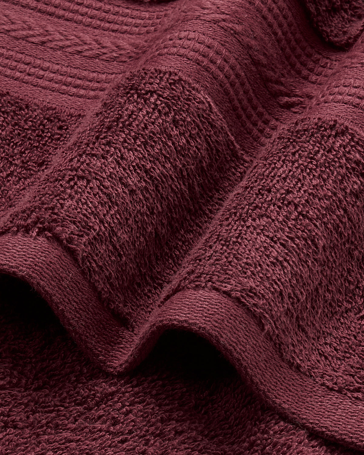Quickdry Cotton|Bath Towel|500 GSM | Wine Red