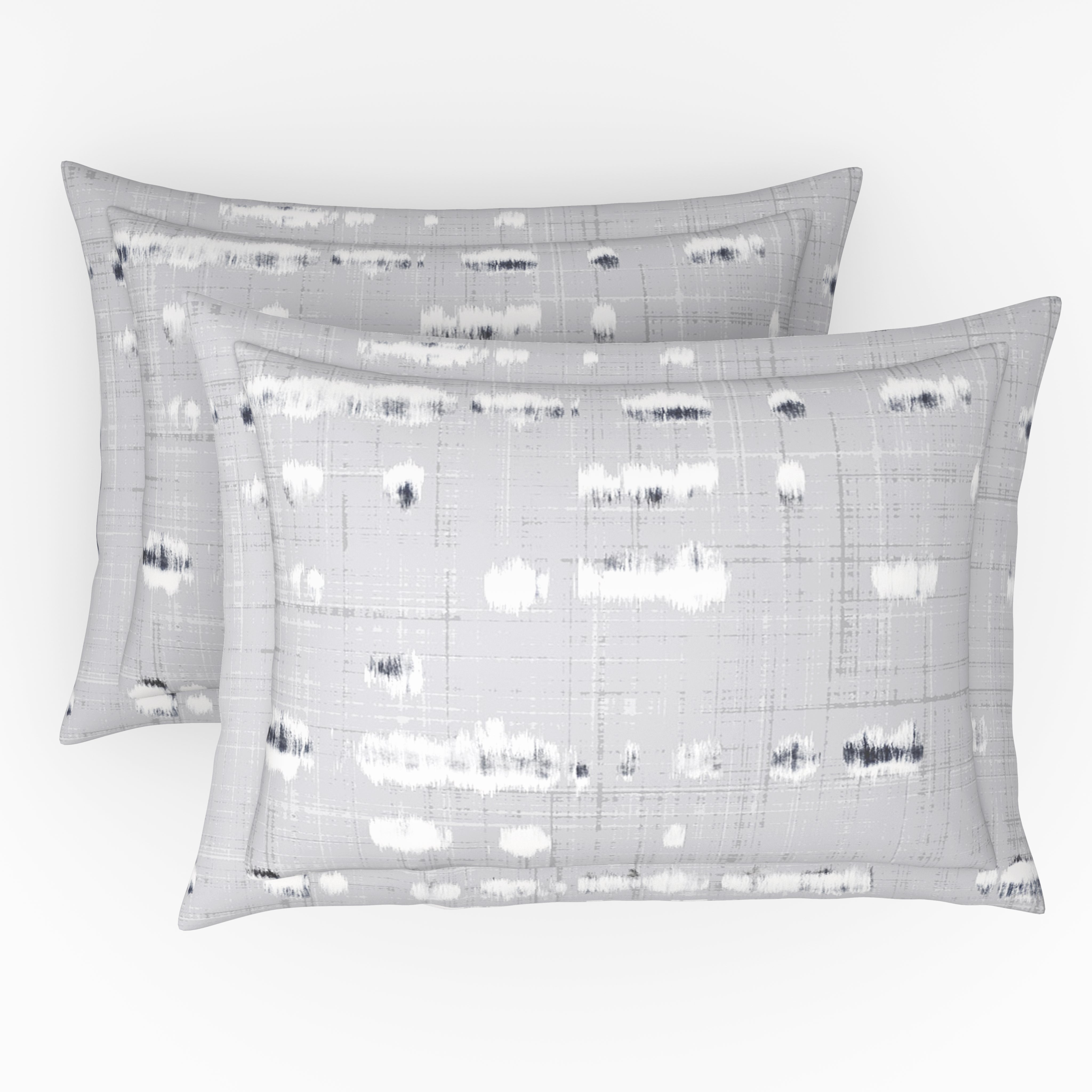 The Gold Collection | Printed King Bedsheet Set | 300 TC Cotton | Moon Grey