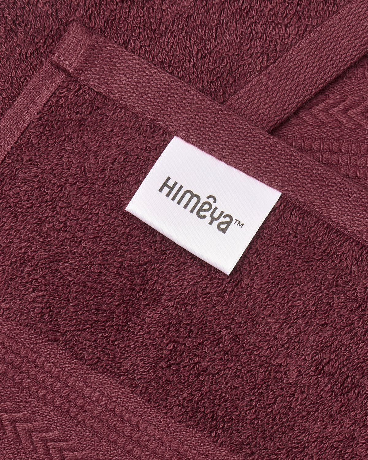 Quickdry Cotton|Bath Towel|500 GSM | Wine Red