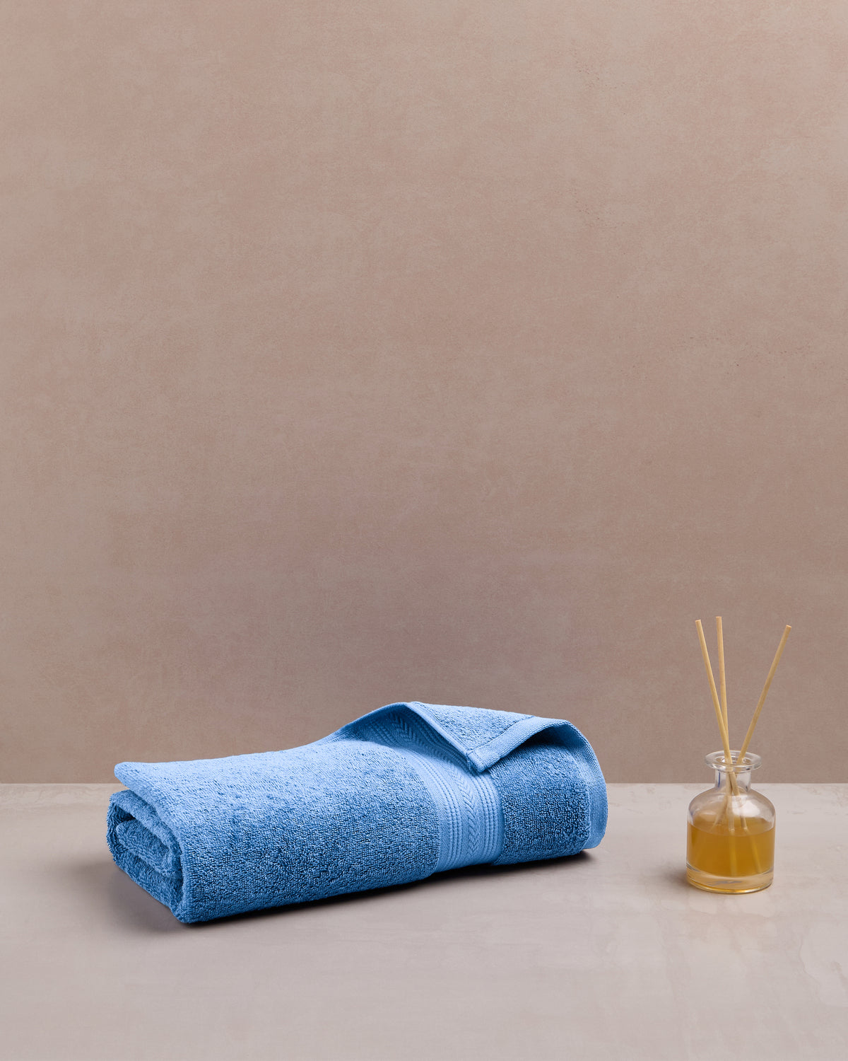 Quickdry Cotton|Bath Towel|500 GSM | Blue