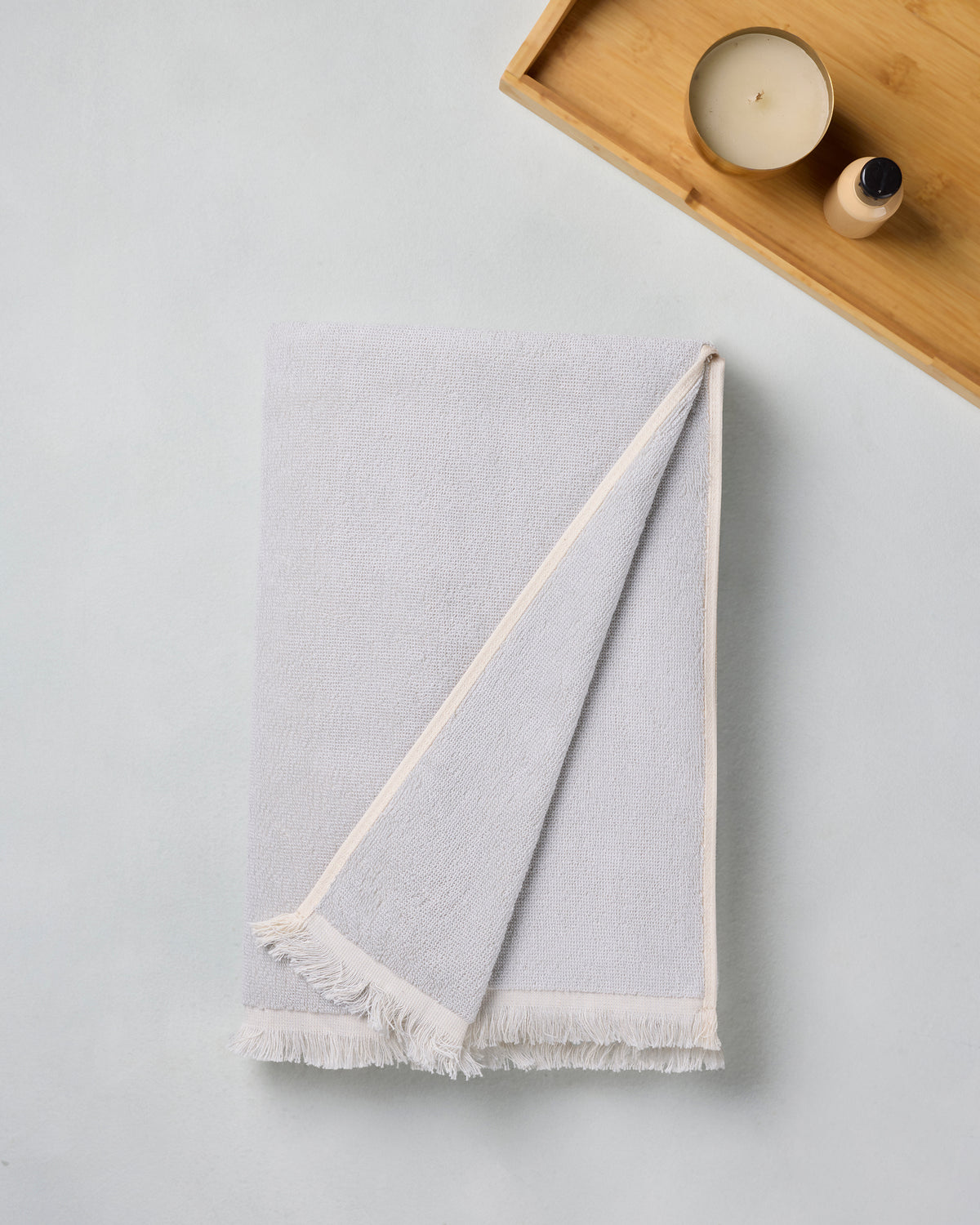 Exclusive | Bath Towel | Cotton 500 GSM | Fogstone Green by Himeya