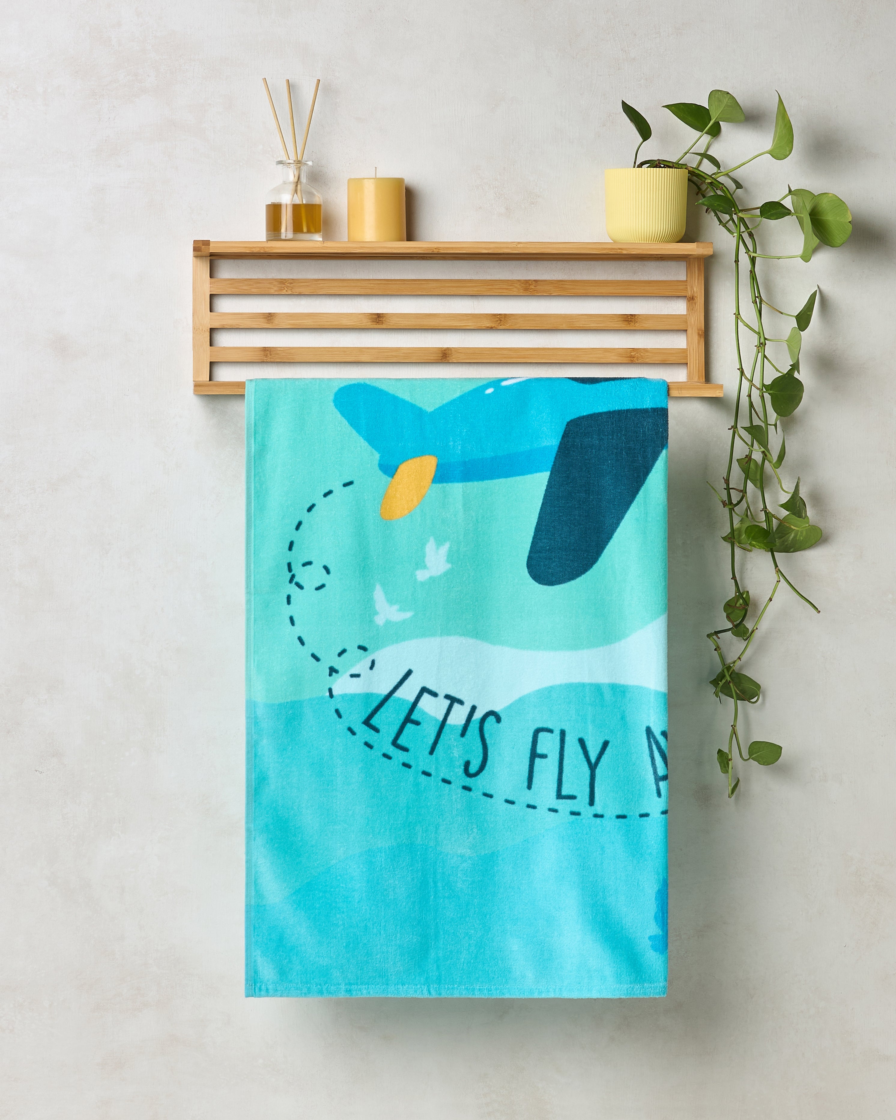 The Play Collection | Bath Towel | 350 GSM Cotton | Fly Away