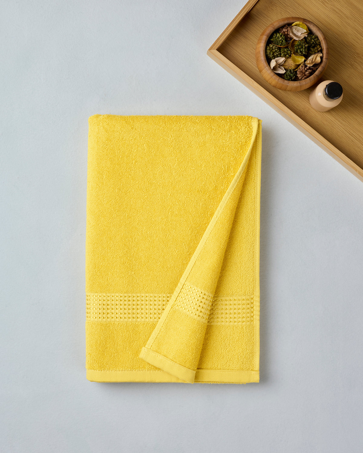 Comfort Collection | Bath Towel | 320 GSM | Amber Yellow by Himeya