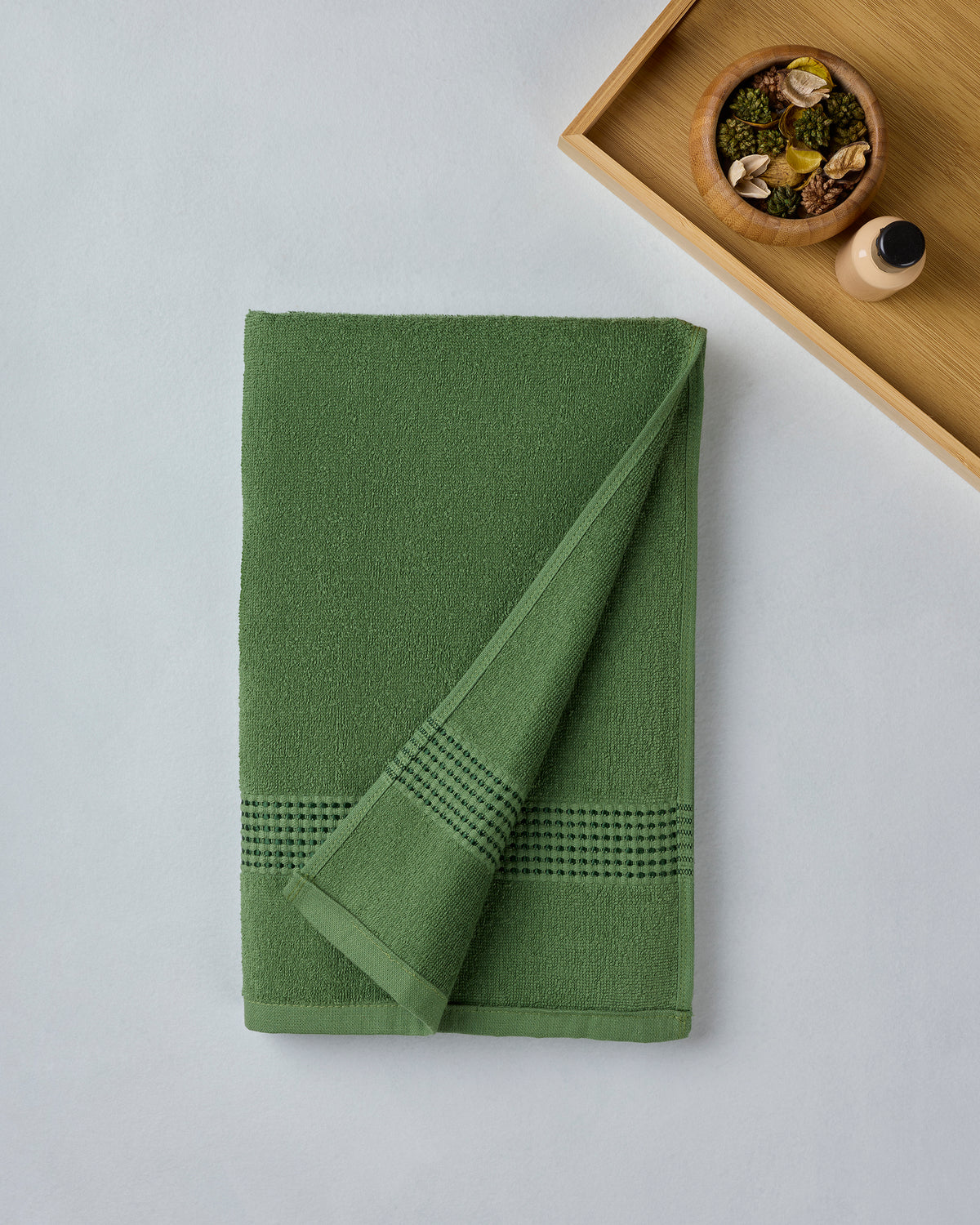 Comfort Collection | Bath Towel | 320 GSM | Fern Green by Himeya