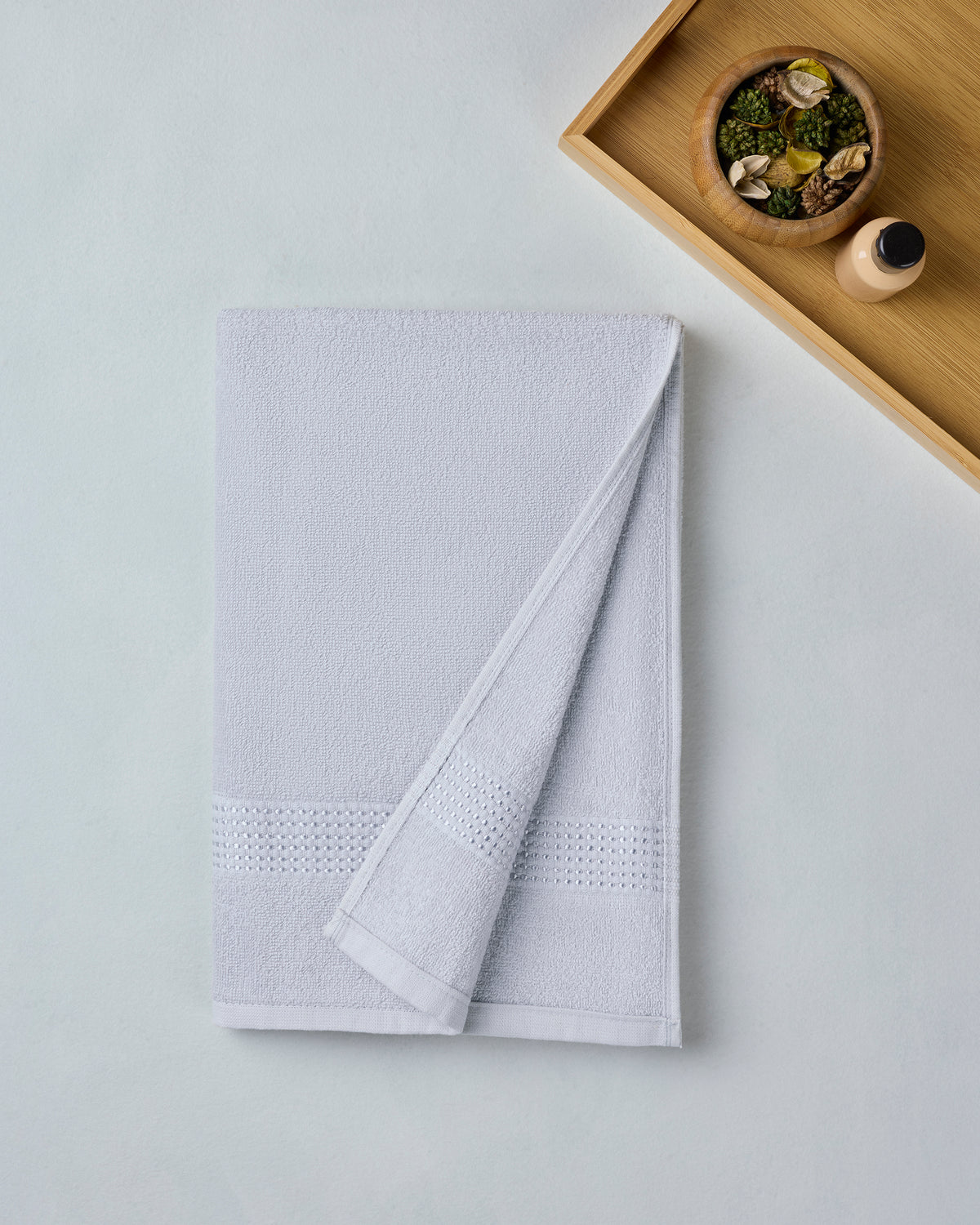 Comfort Collection | Bath Towel | 320 GSM | Misty Grey by Himeya