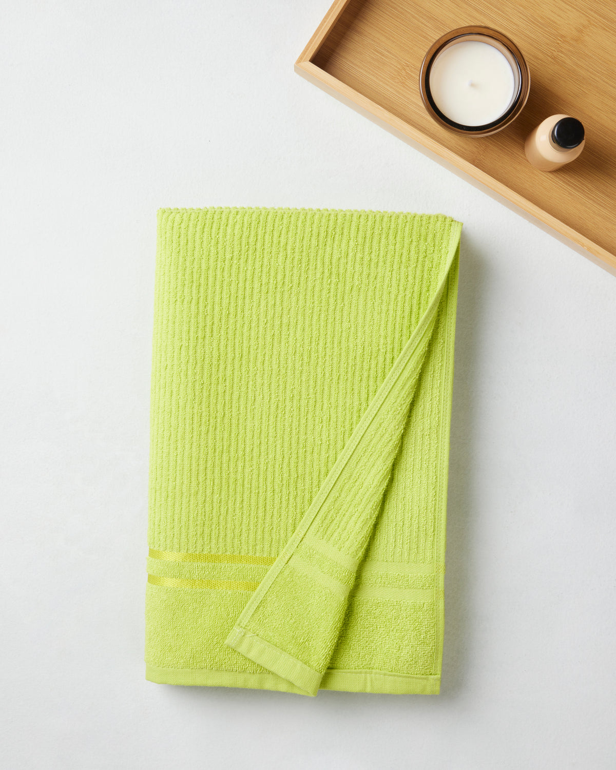 Comfort Collection | Bath Towel | 300 GSM | Lime Green