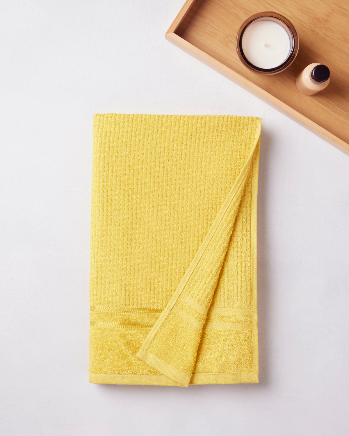 Comfort Collection | Bath Towel | 300 GSM | Amber Yellow