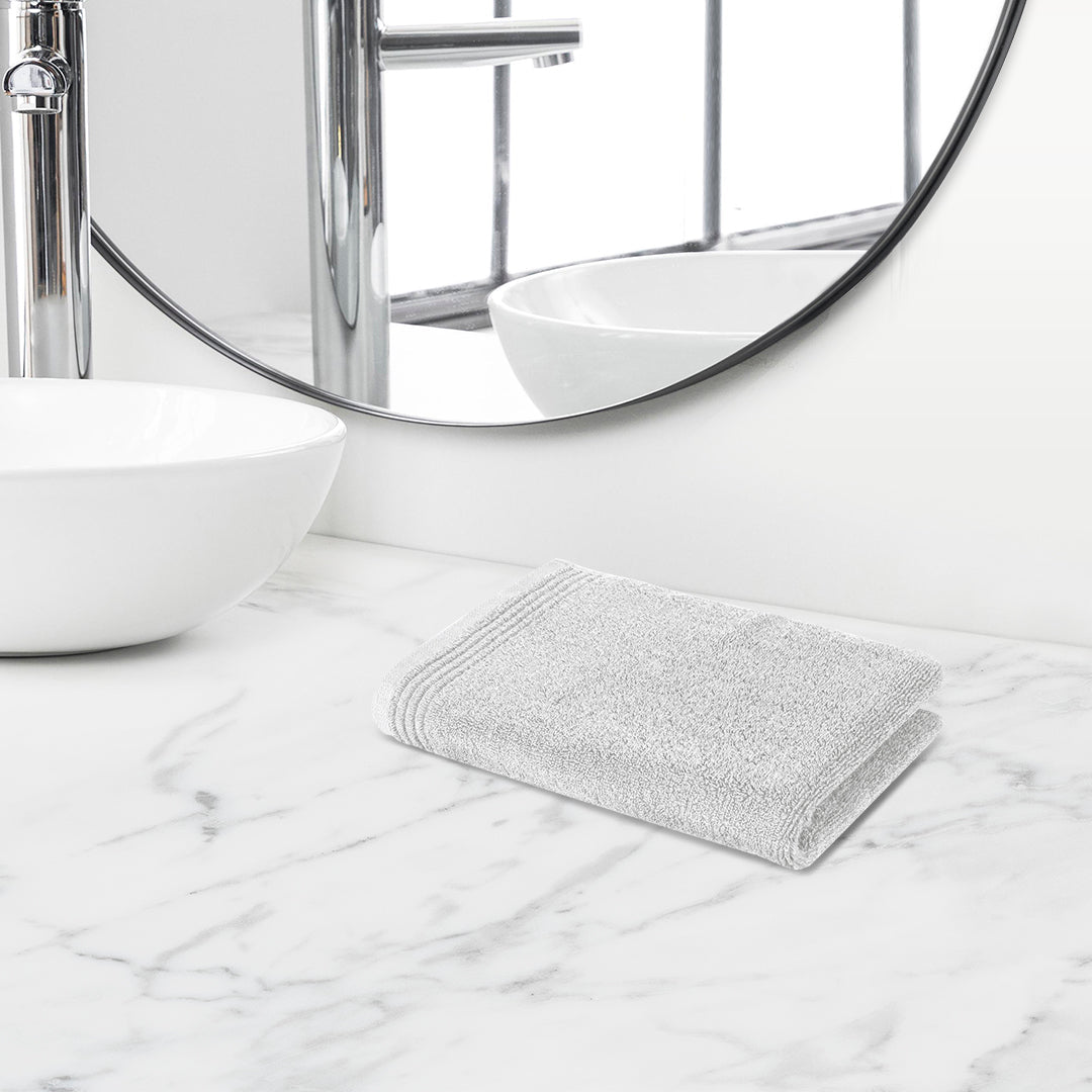 Gold Collection | Hand Towel | 600 GSM | Bright White by Himeya
