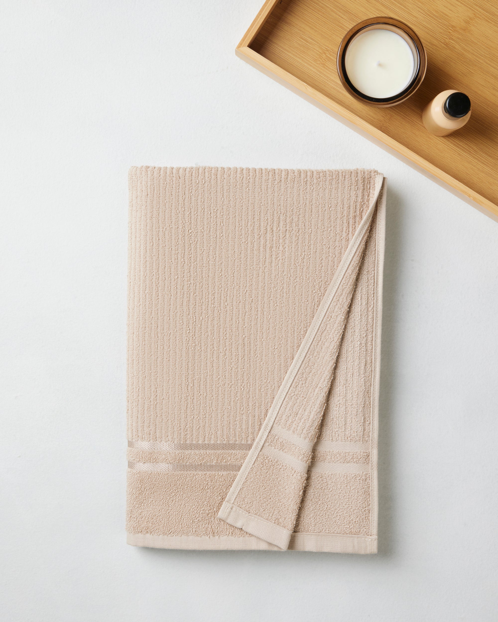 Comfort Collection, Classic Quickdry | Bath Towel | 300 GSM - Tan Brown by Himeya