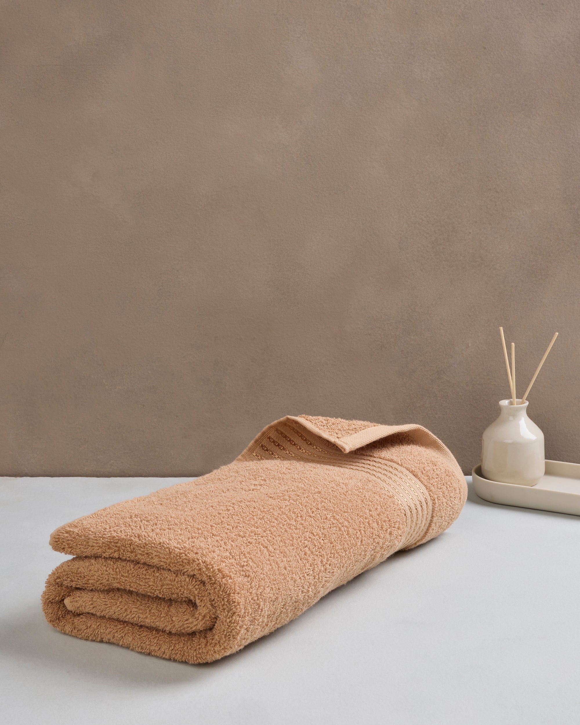 The Elite Collection | Bath Towel large | 500 GSM | Cookie Dough