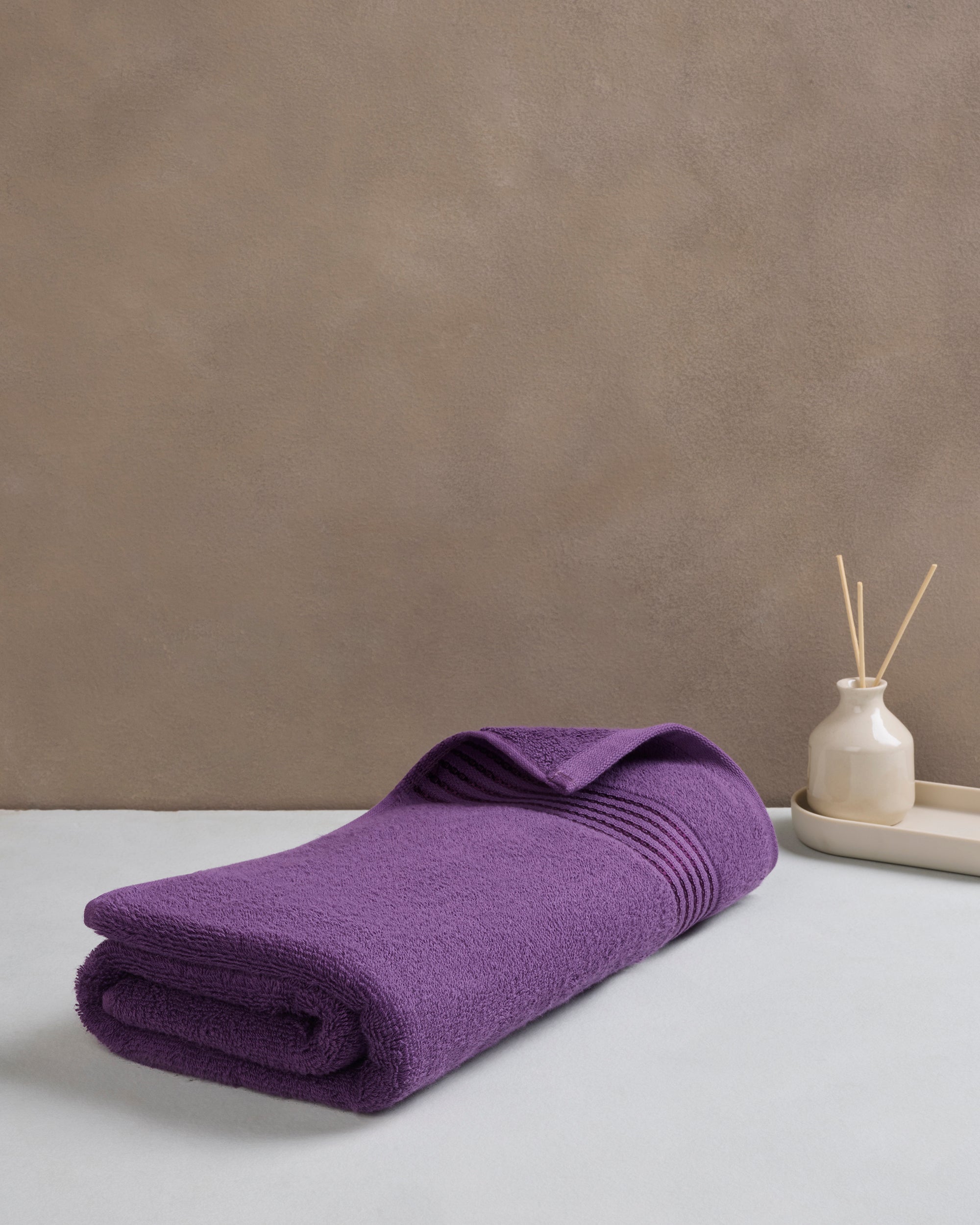 Himeya Elite Regal 500 GSM Bath Towel large - Midnight Purple