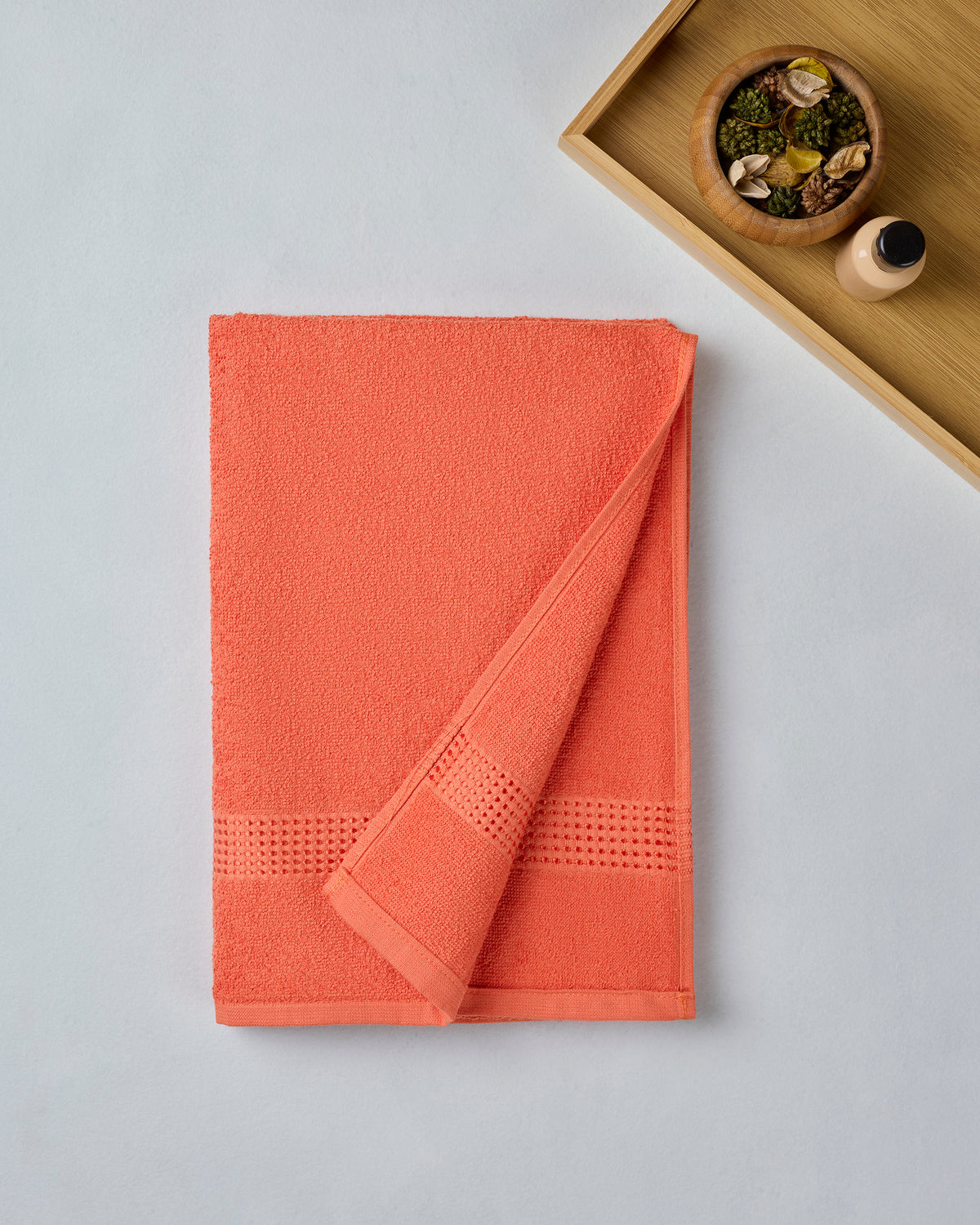 Comfort Collection | Bath Towel | 320 GSM | Sunset Orange by Himeya