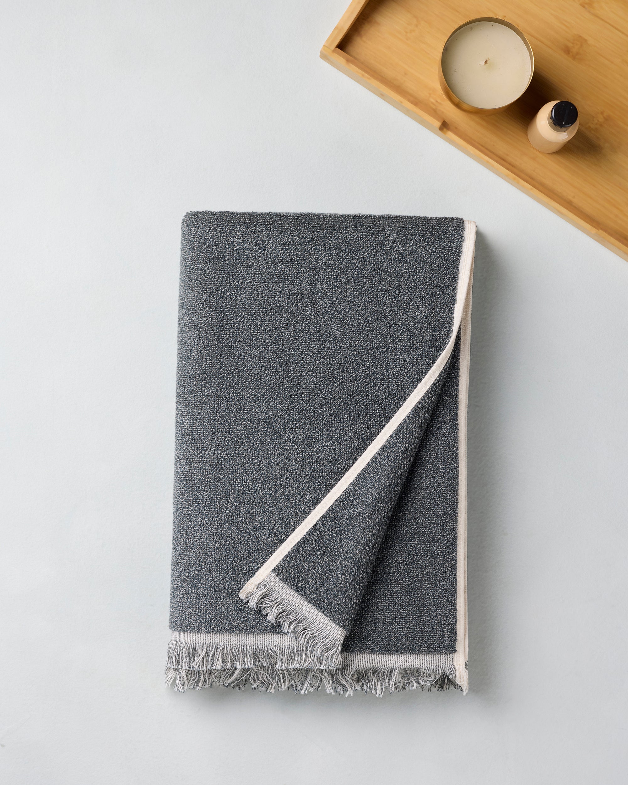 Exclusive | Bath Towel | Cotton 500 GSM | Stone Beige by Himeya