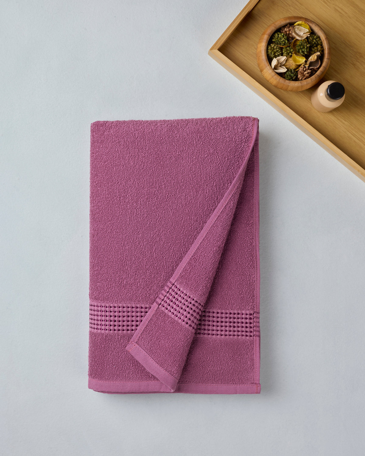 Comfort Collection | Bath Towel | 320 GSM | Plum Red by Himeya