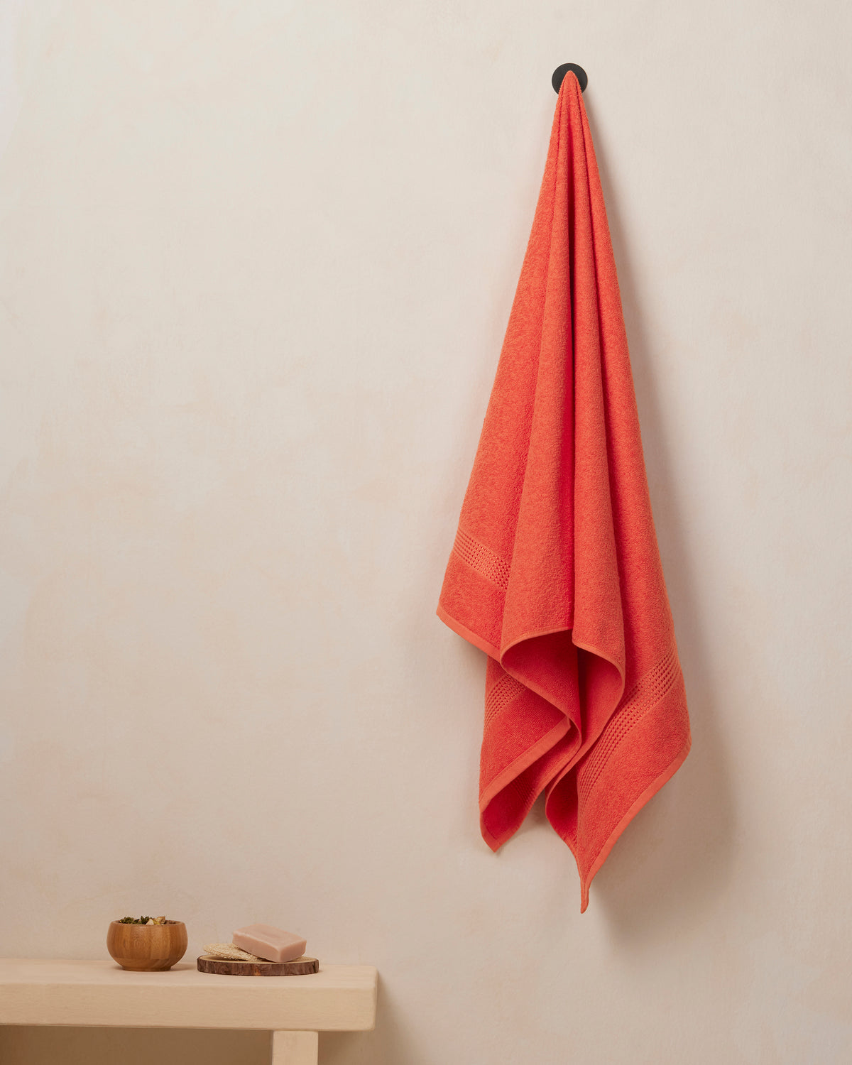 Comfort Collection | Bath Towel | 320 GSM | Sunset Orange by Himeya