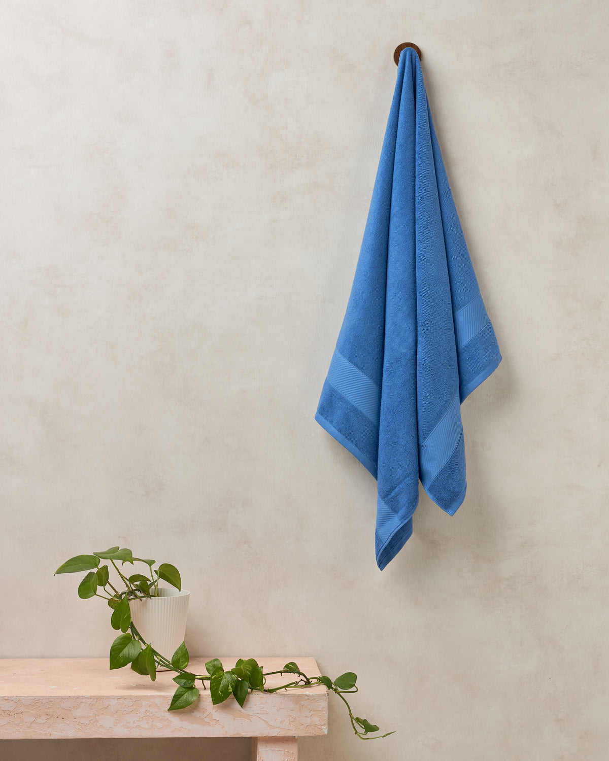Bamboo Cotton | Bath Towel | 400 GSM | Ocean Blue