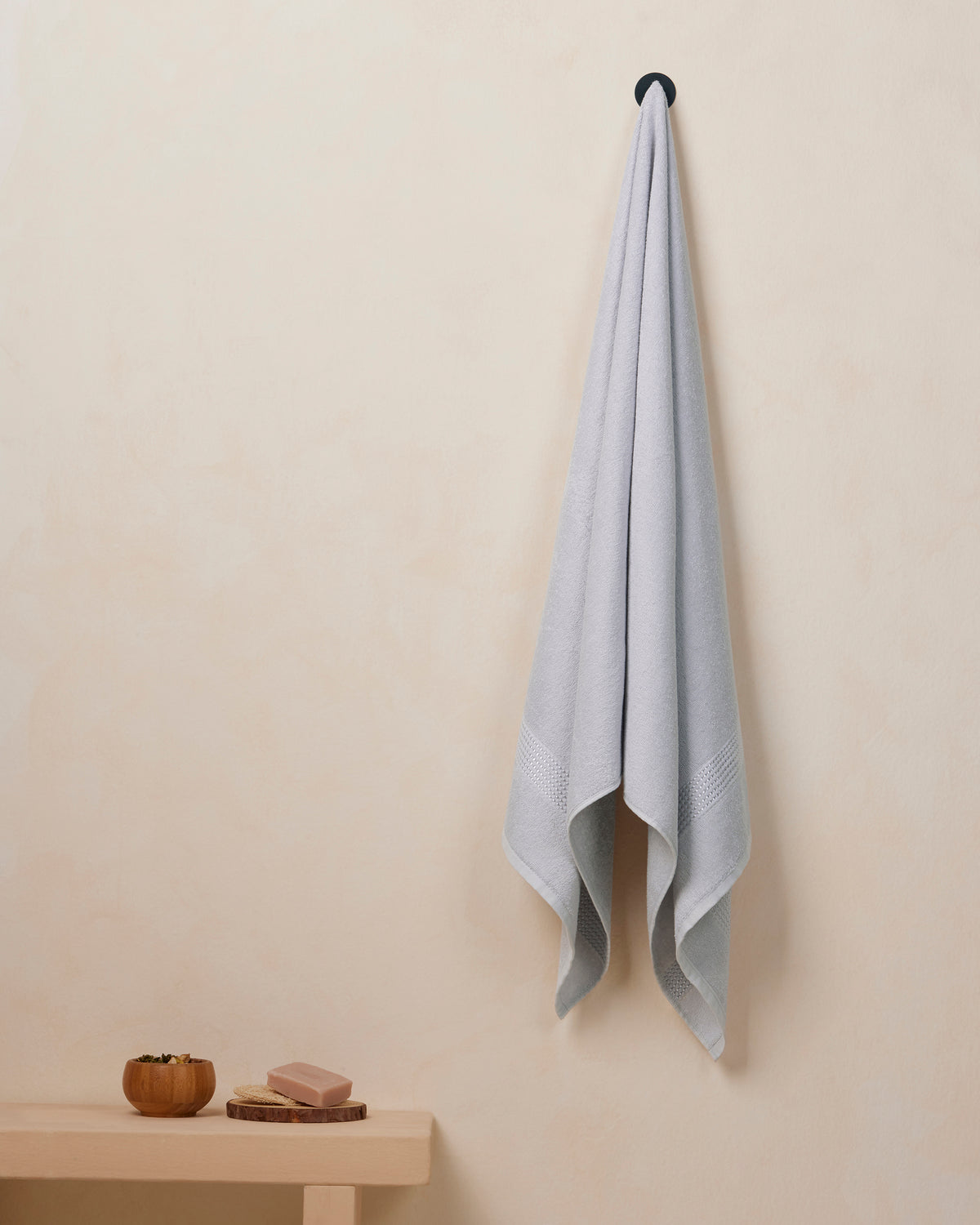 Comfort Collection | Bath Towel | 320 GSM | Misty Grey by Himeya