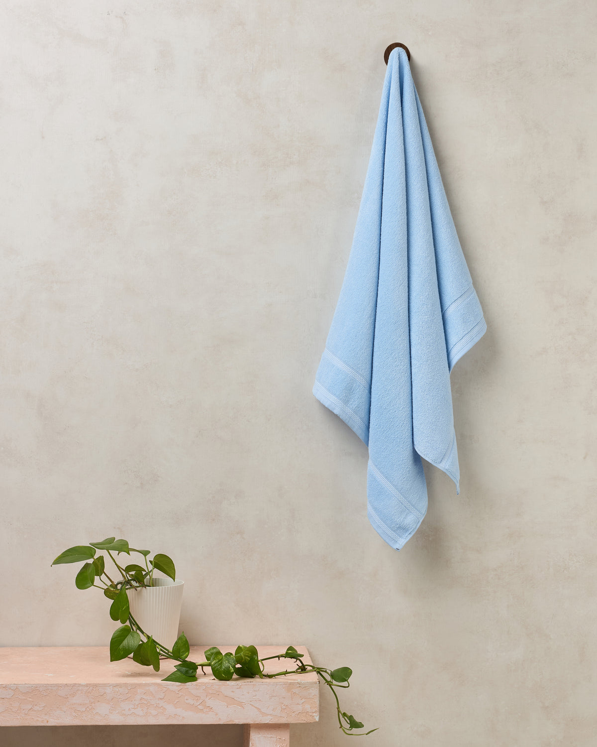 Zero Twist Cotton | Bath Towel | 350 GSM | Blue