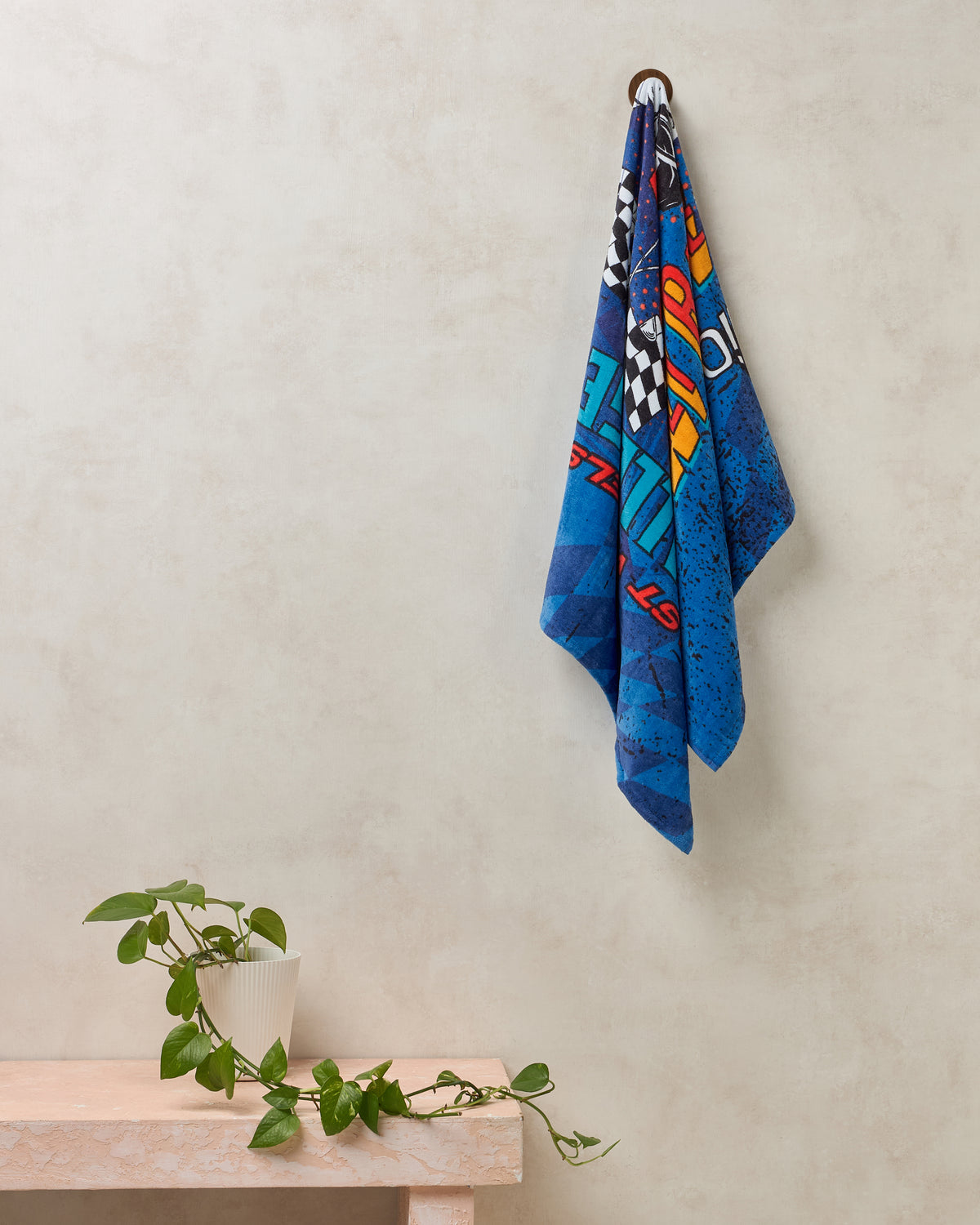 The Play Collection | Bath Towel | 350 GSM Cotton | Street Racer