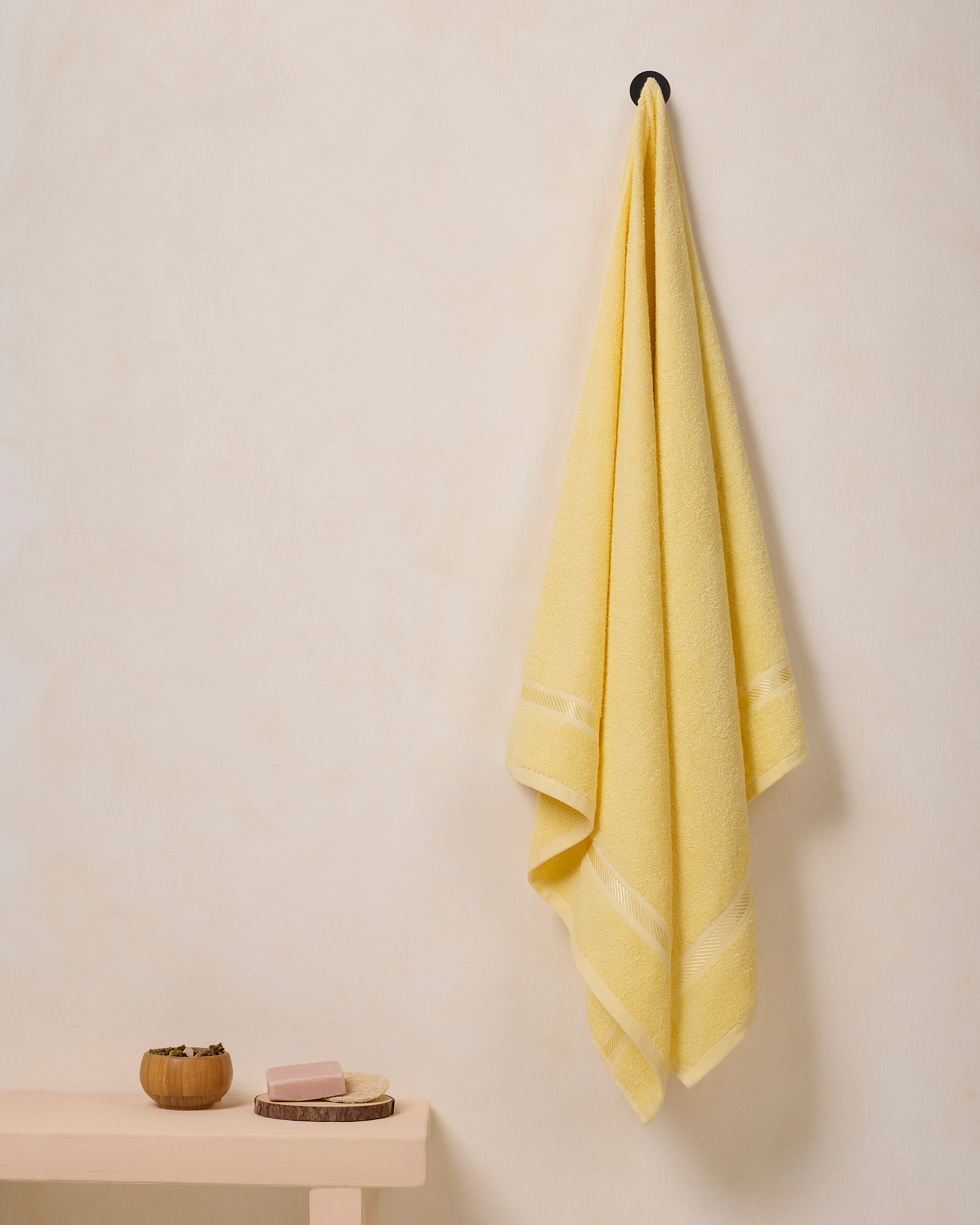 Comfort Aero Cotton | Bath Towel | 350 GSM | Banana Frappe