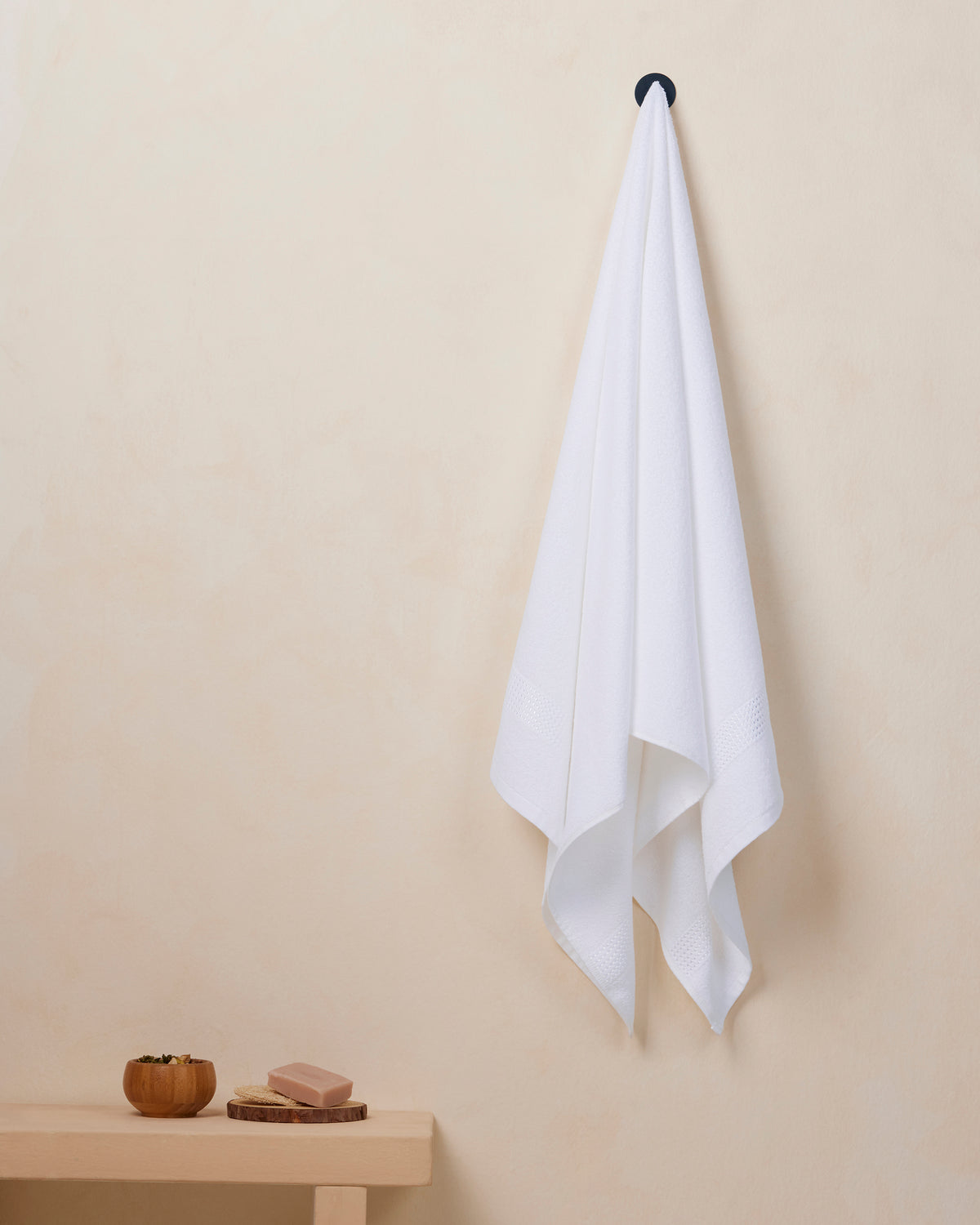 Comfort Collection | Bath Towel | 320 GSM | Dreamy White by Himeya