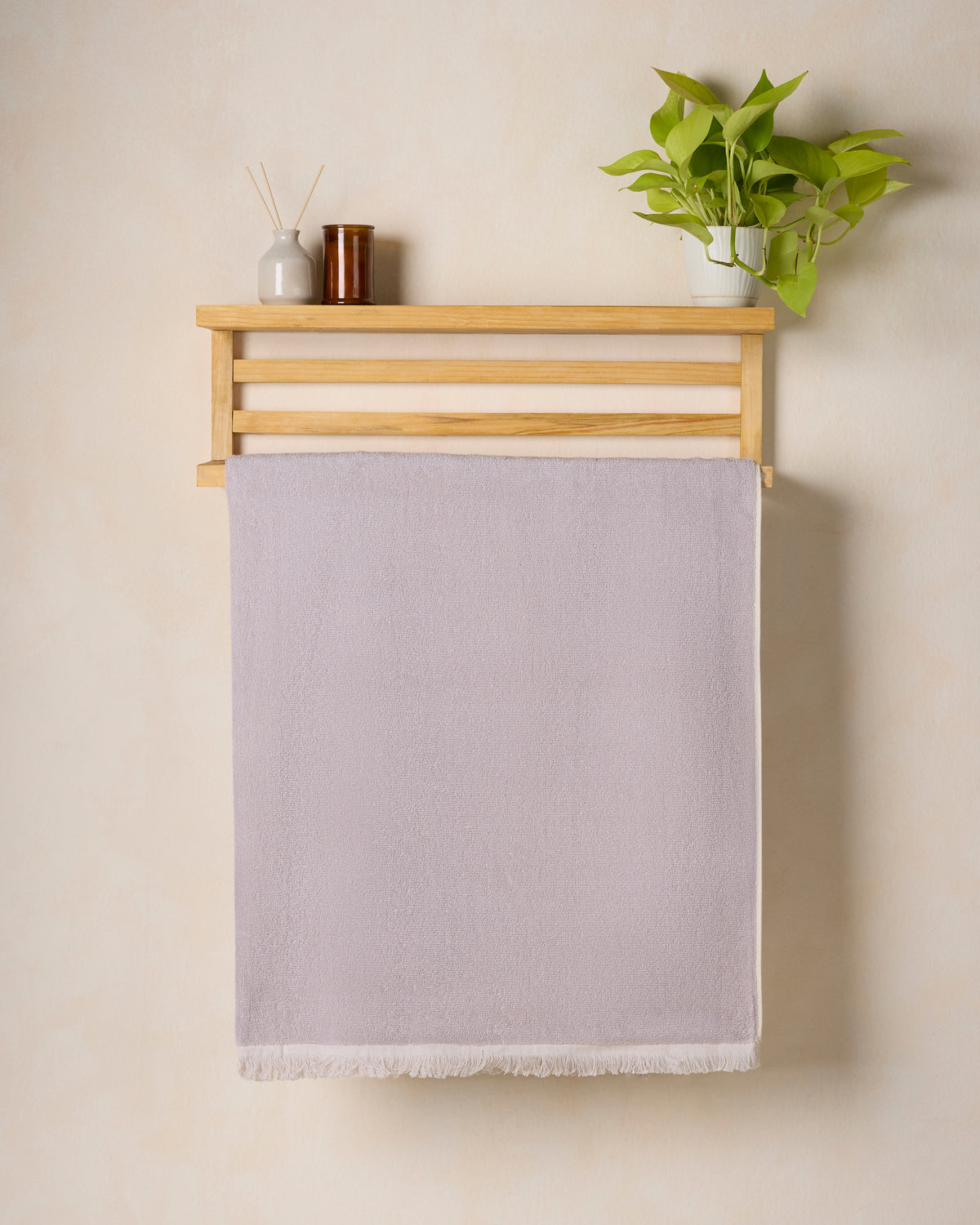 Exclusive | Bath Towel | Cotton 500 GSM | Mineral Grey by Himeya