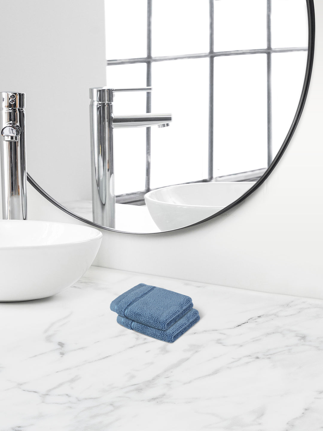 Gold Super Plush Pack of 2 Face Towels