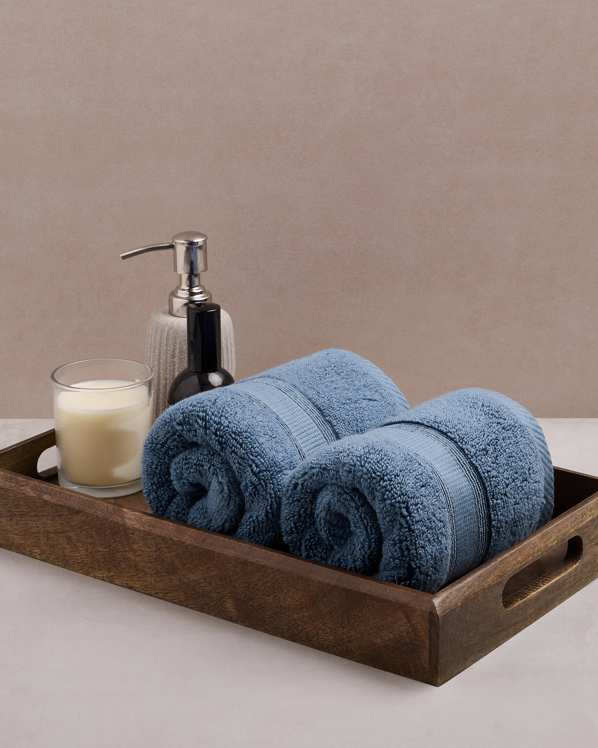 The Gold Collection | Hand Towel | 700 GSM | Captain'S Blue