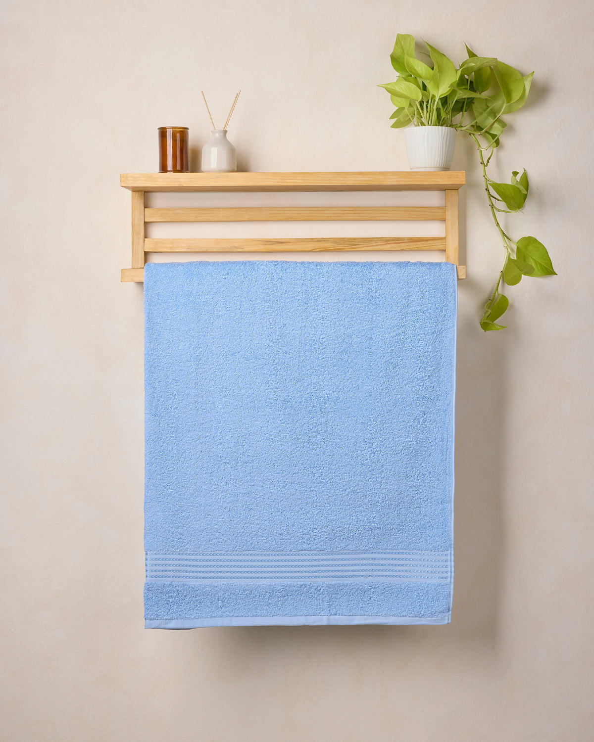 The Elite Collection | Bath Towel large | 500 GSM | Pool Blue