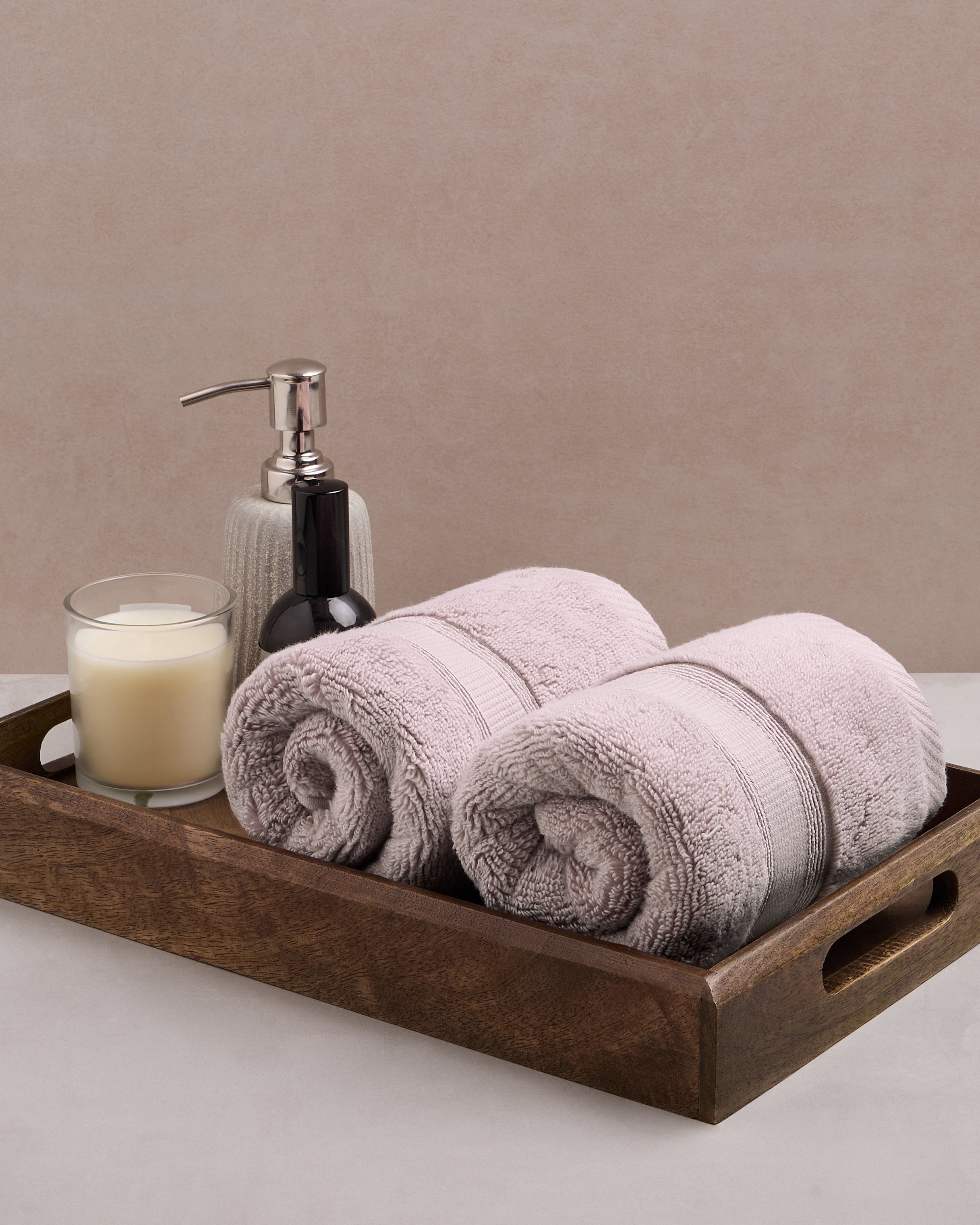 The Gold Collection | Hand Towel | 700 GSM | Hushed Violet