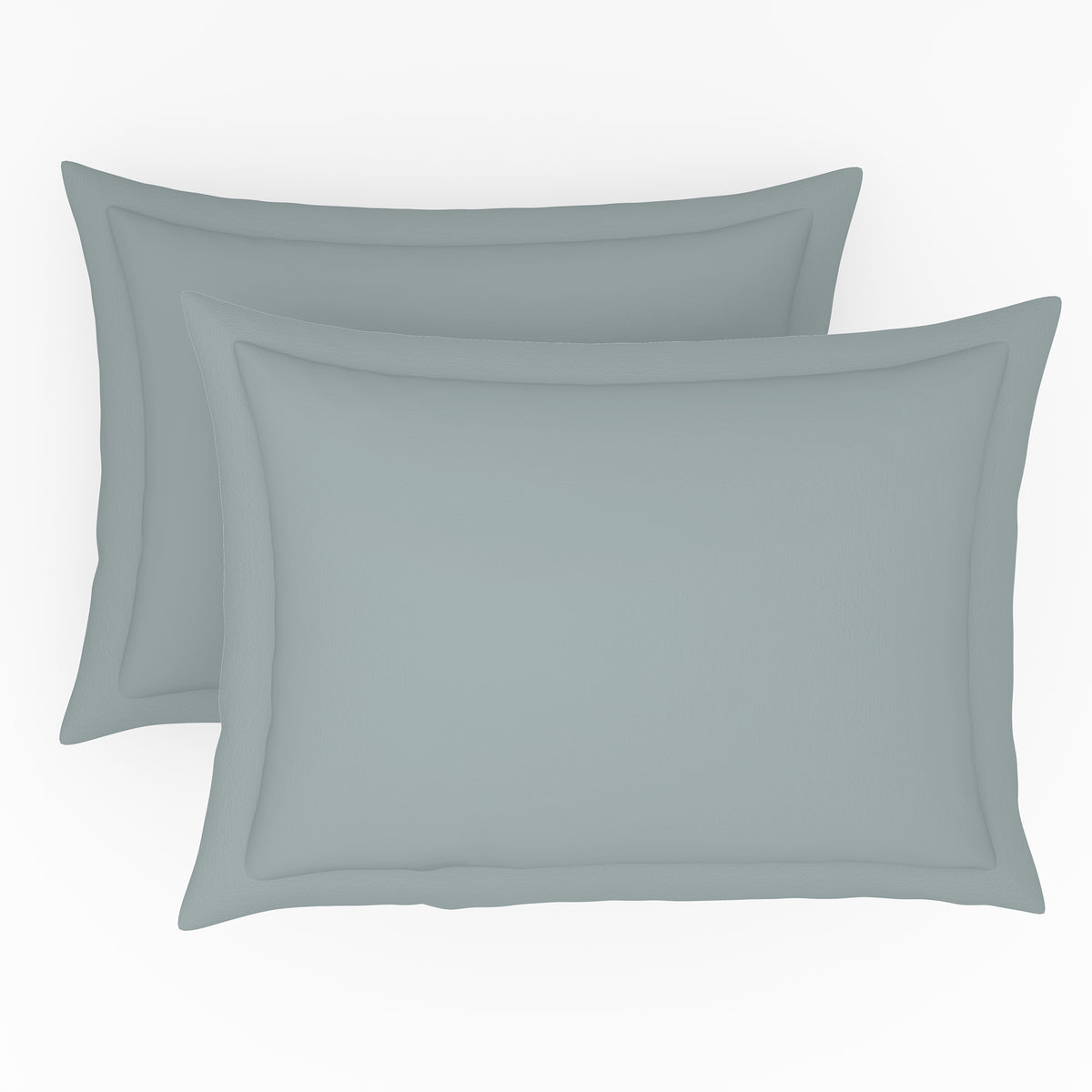 Himeya 100% Cotton 200 TC Bedsheet with 2 Pillow Covers - Pastel Blue