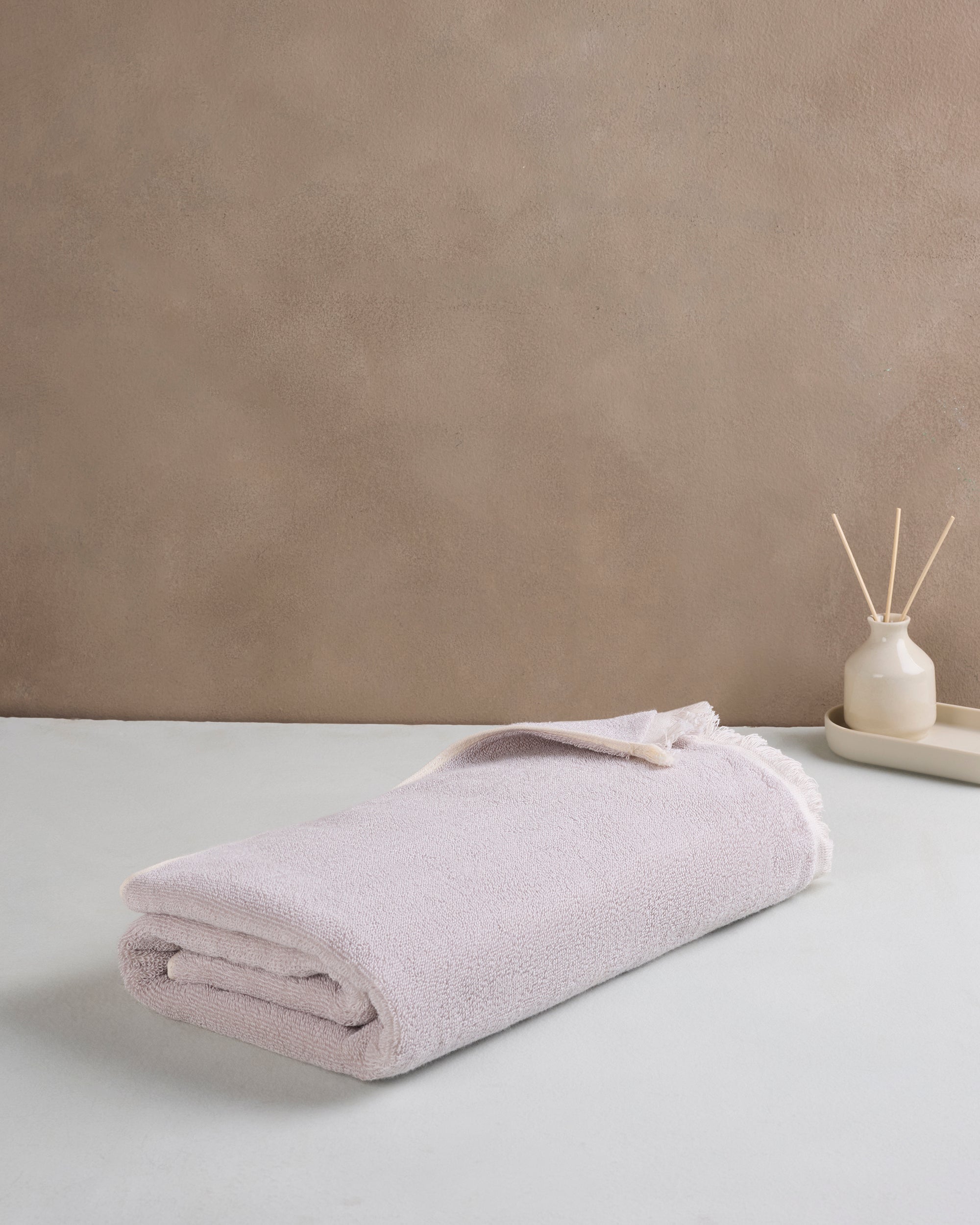 Exclusive | Bath Towel | Cotton 500 GSM | Mineral Grey by Himeya