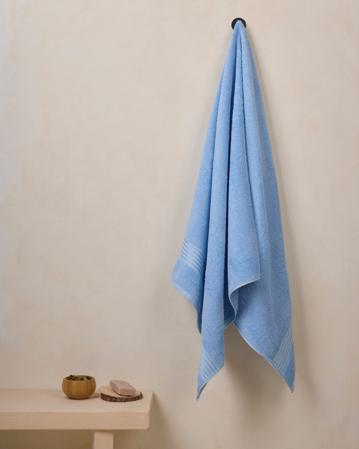 The Elite Collection | Bath Towel large | 500 GSM | Pool Blue