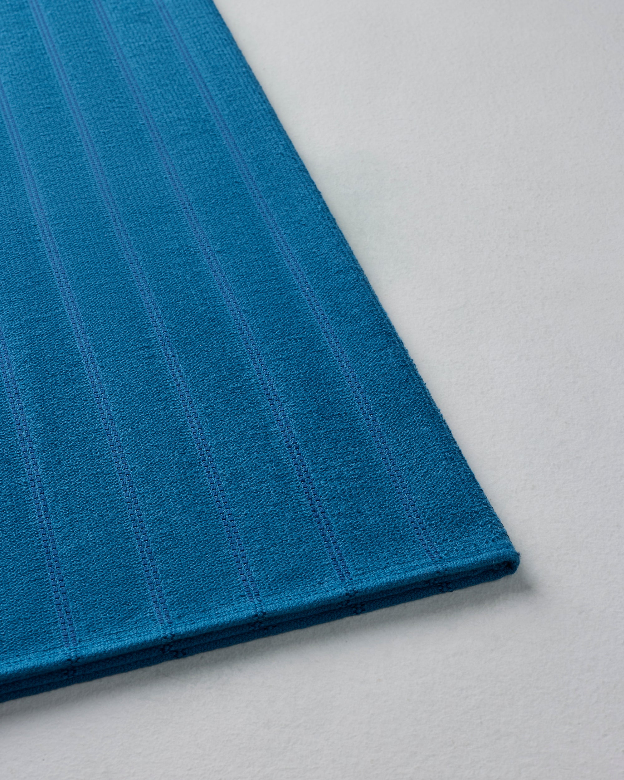 Himeya Comfort Pearl Stripe 300 GSM Bath Towel - Nautical Blue