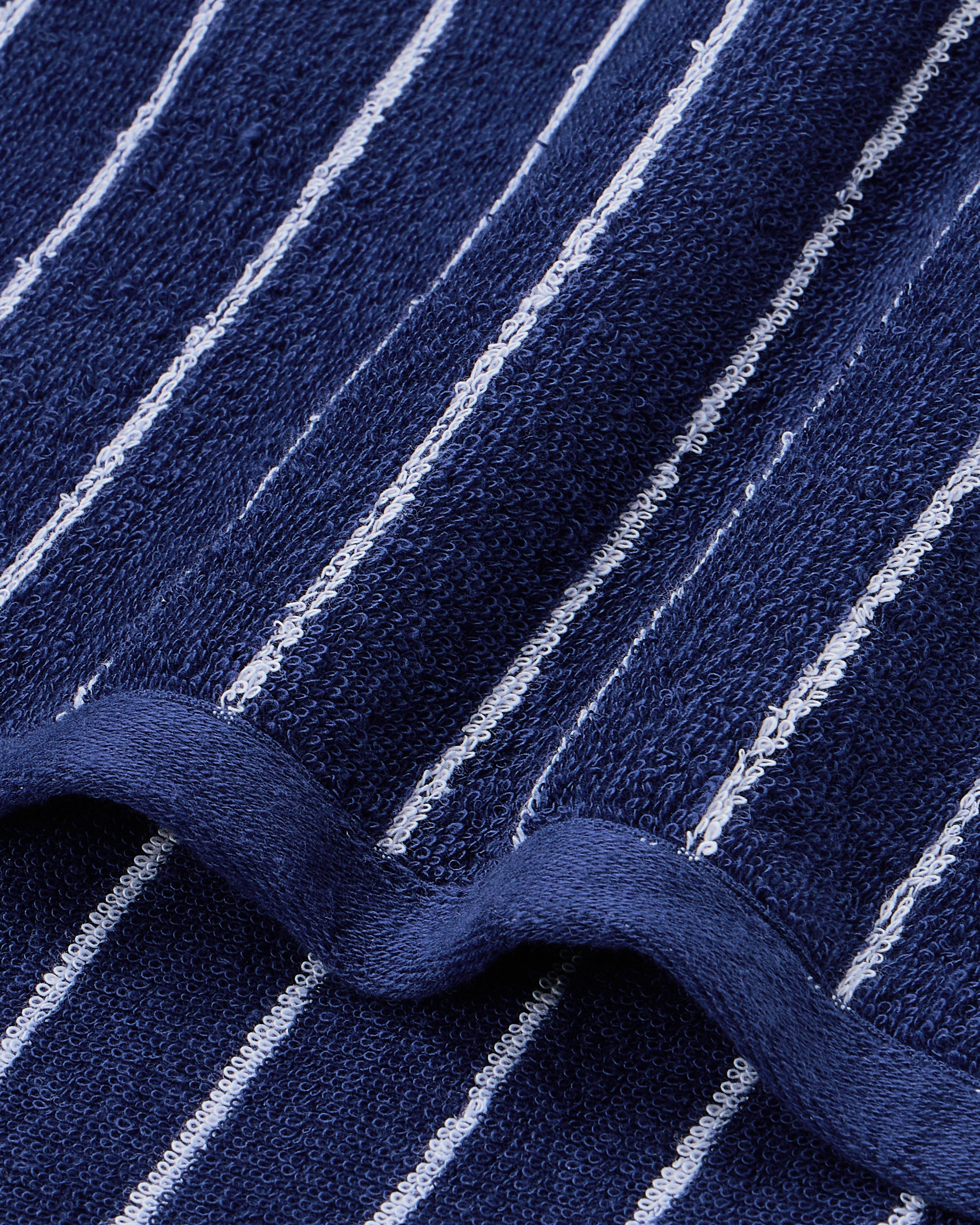 Elite Pin Stripe | Bath Towel | 350 GSM | Twilight Blue