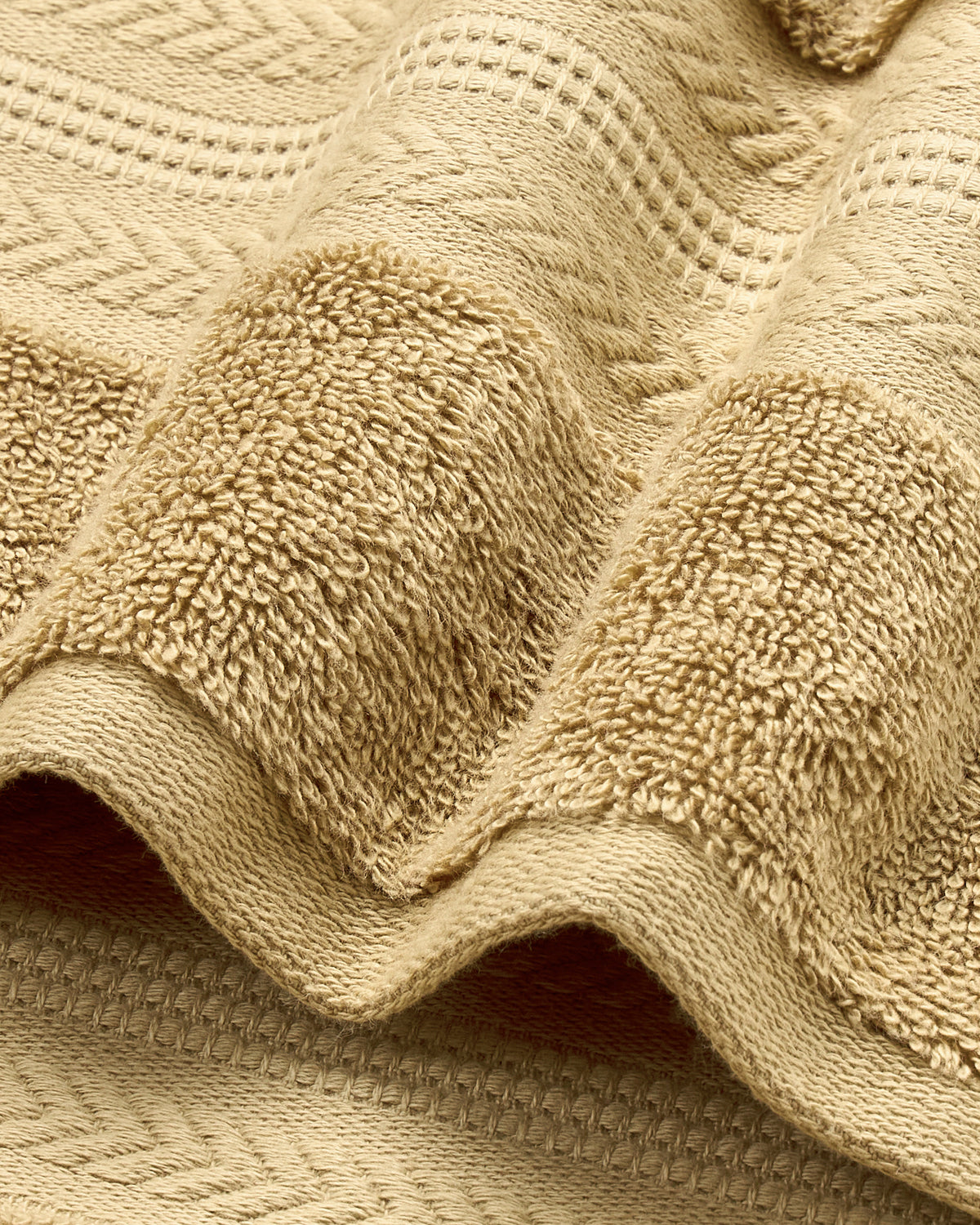 Bamboo Cotton | Bath Towel | 600 GSM | Golden Beige
