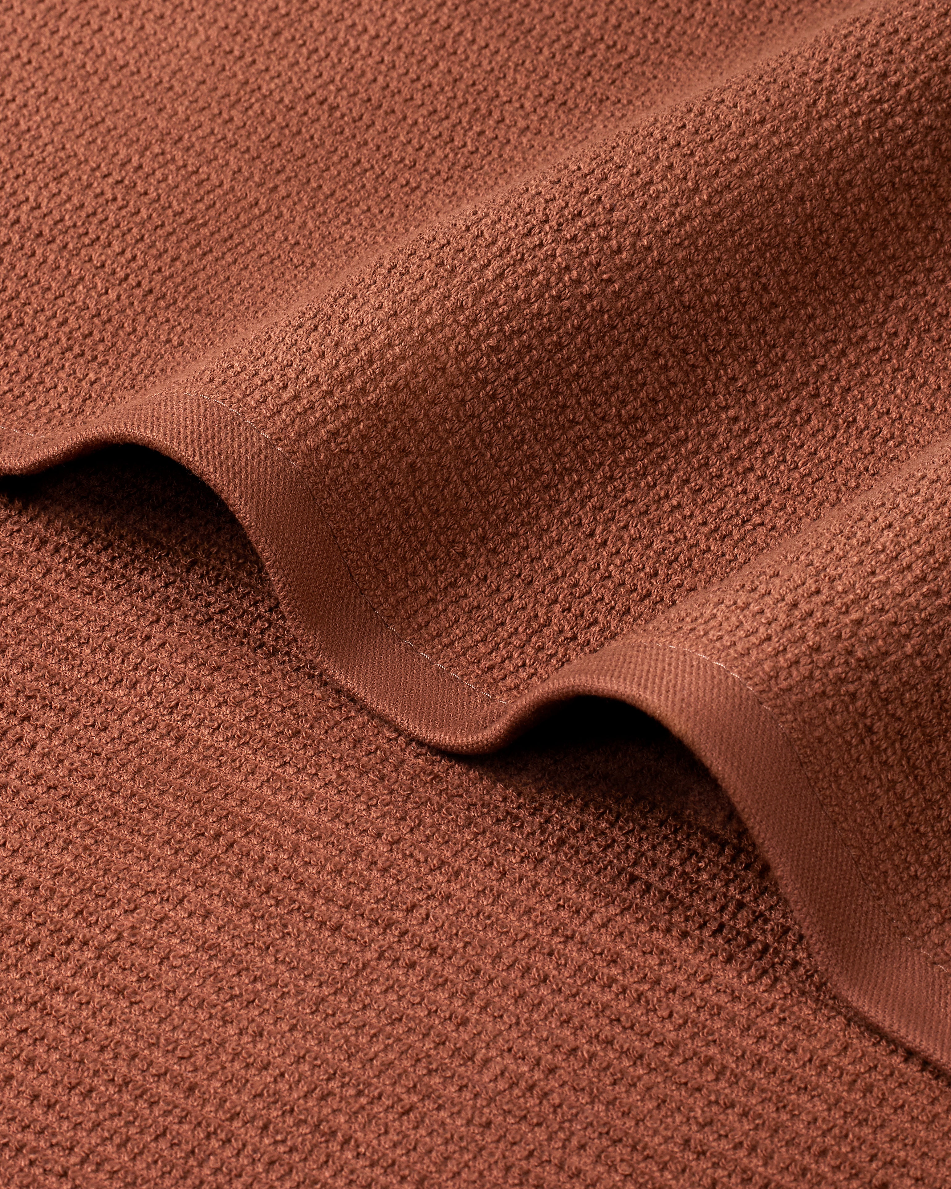 Comfort Collection, Waffle Grid | Bath Towel | 360 GSM 100% Cotton - Walnut Brown by Himeya