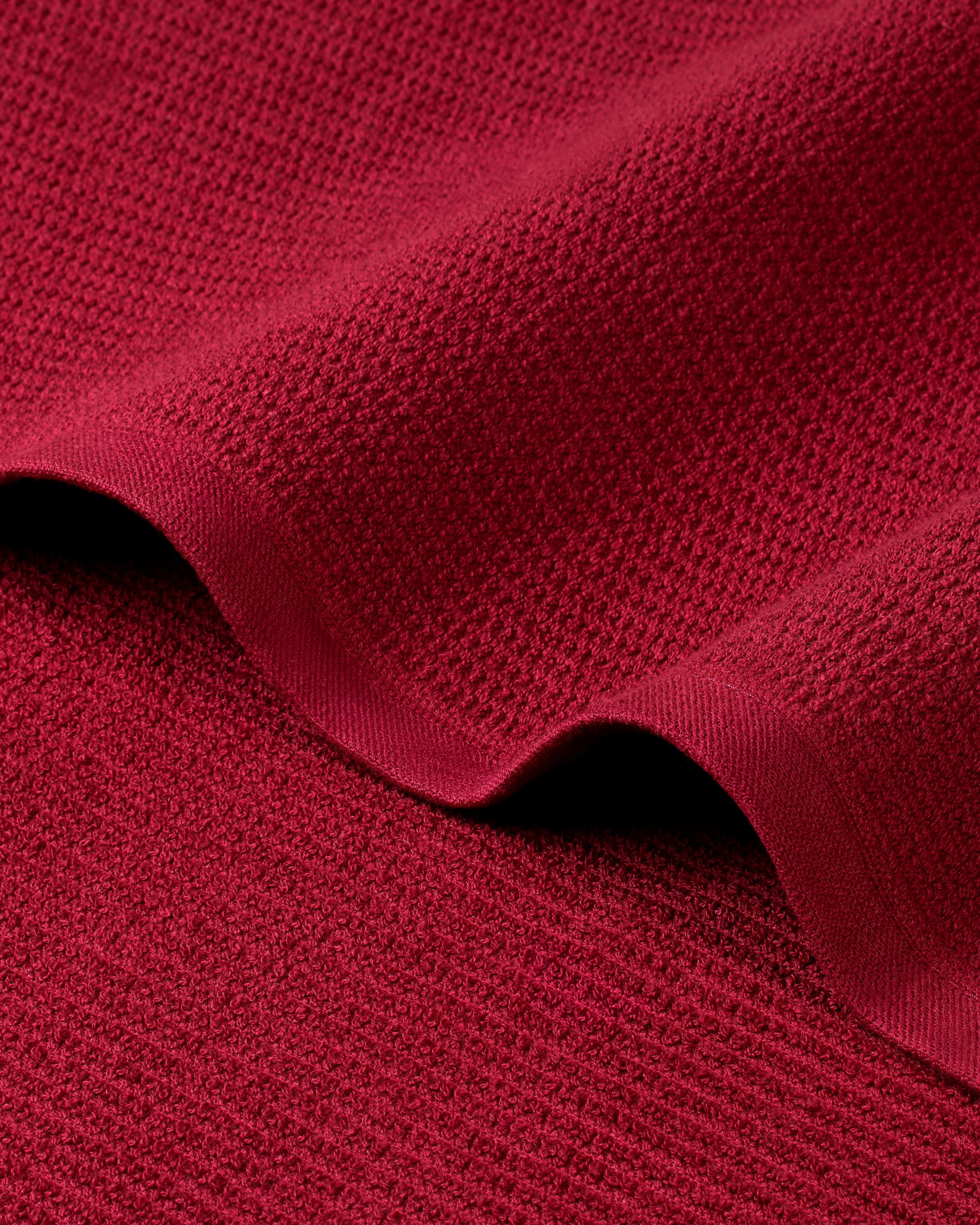 Comfort Collection, Waffle Grid | Bath Towel | 360 GSM 100% Cotton - Barn Red by Himeya