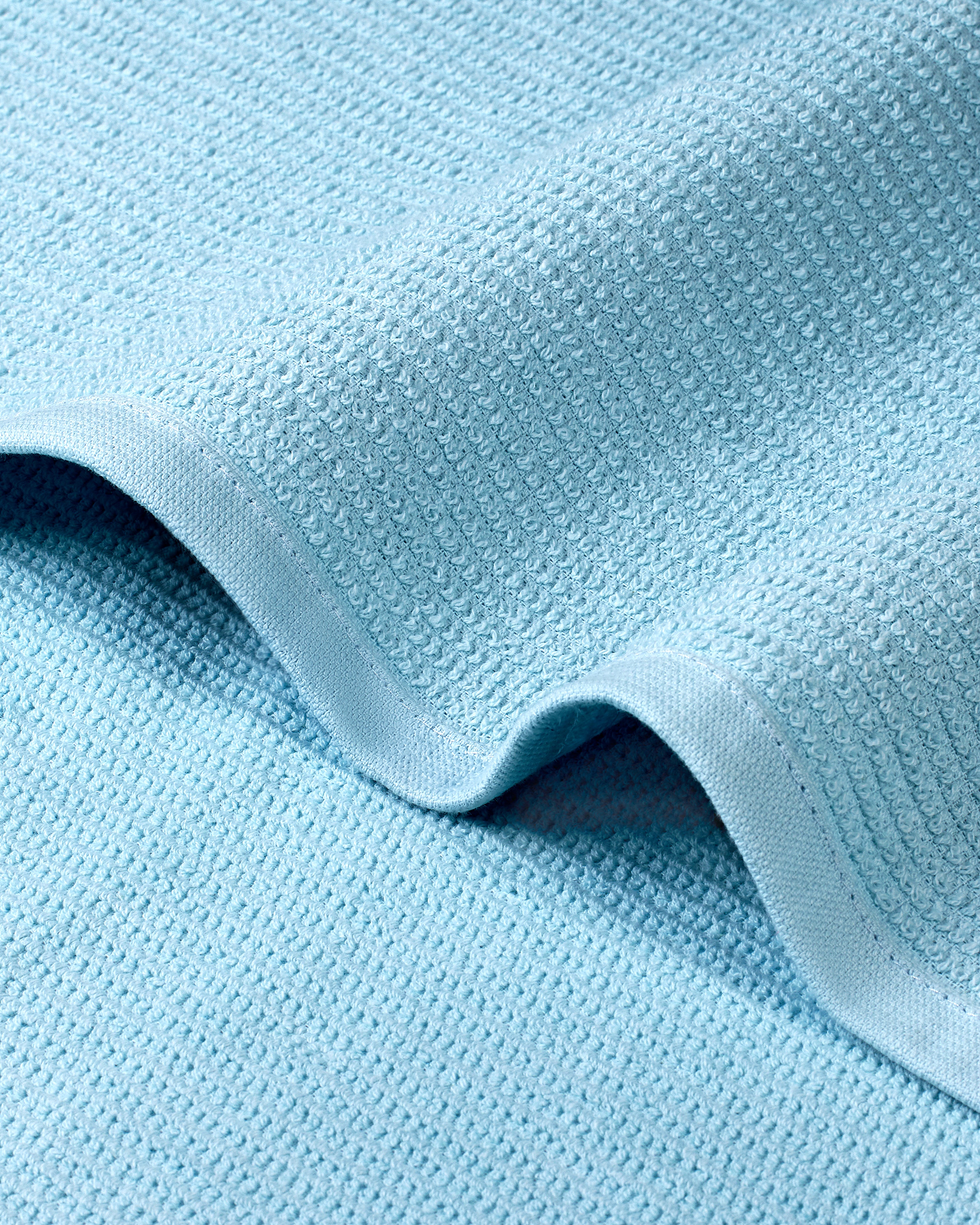 Comfort Collection, Waffle Grid | Bath Towel | 360 GSM 100% Cotton - Misty Blue by Himeya