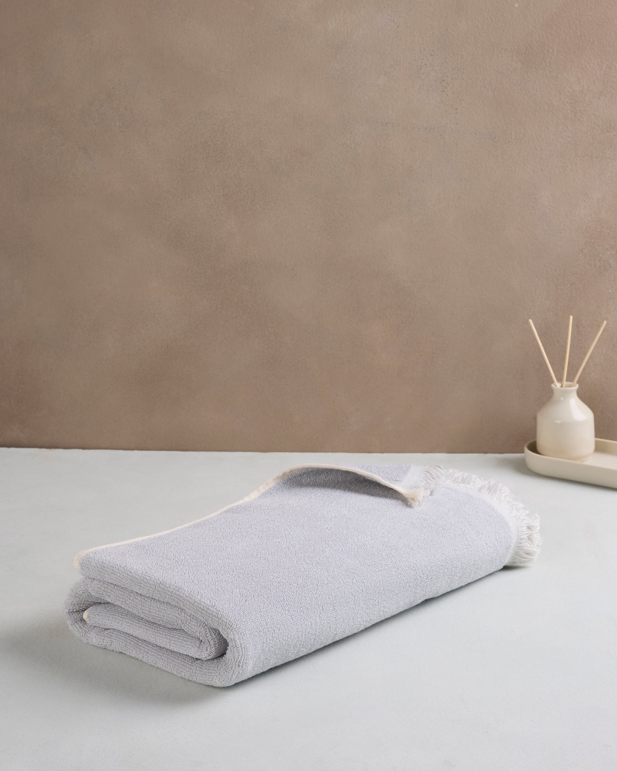 Exclusive | Bath Towel | Cotton 500 GSM | Glazed Stone by Himeya