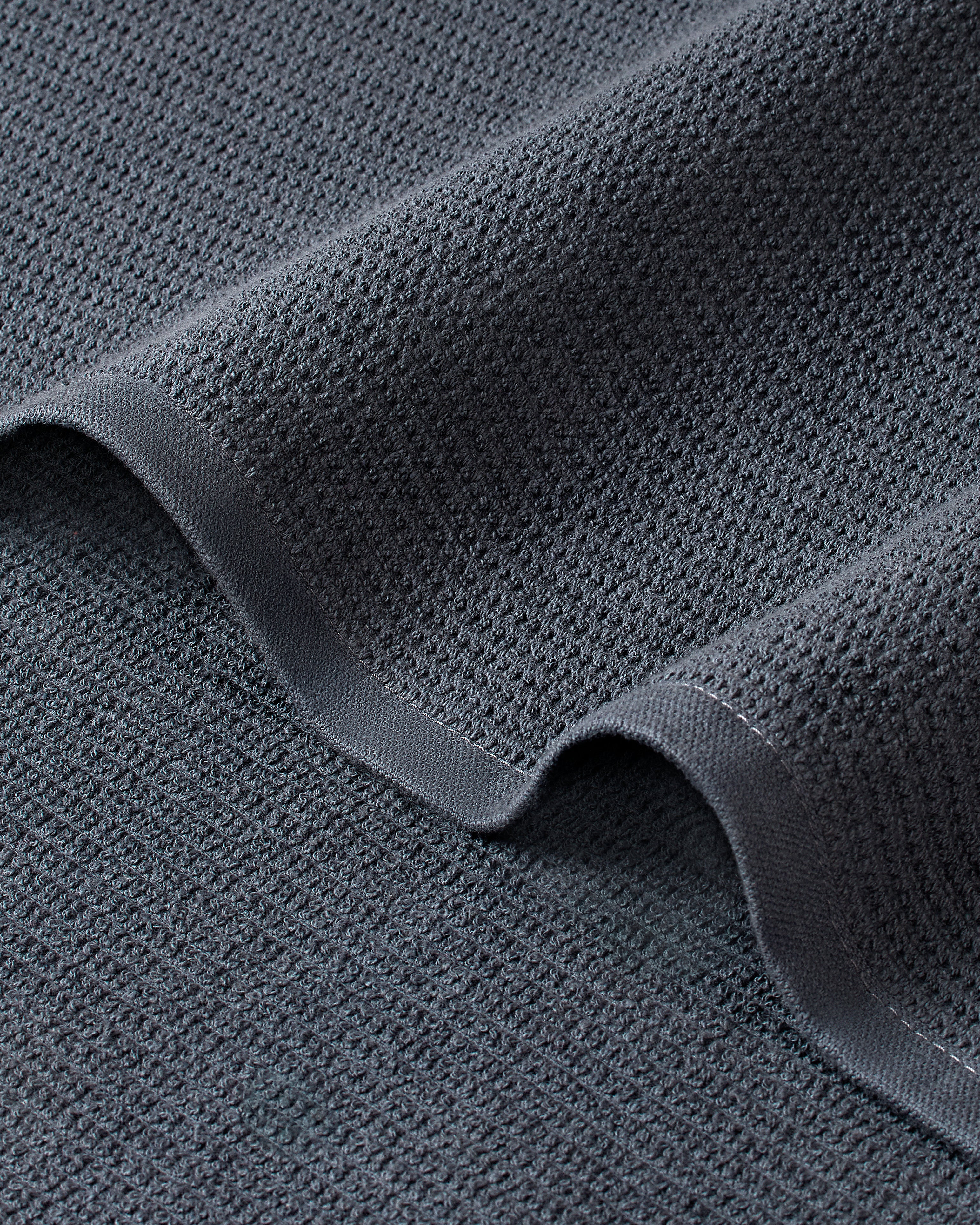 Comfort Collection, Waffle Grid | Bath Towel | 360 GSM 100% Cotton - Pebble Grey by Himeya