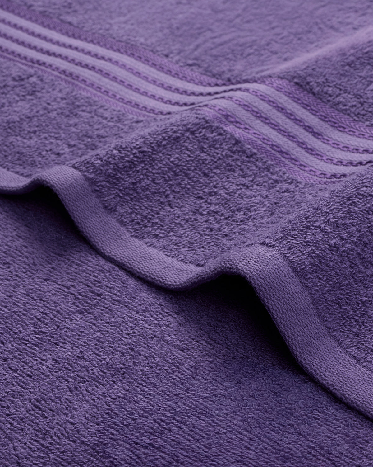 Classic Cotton | Bath Towel | 380 GSM | Matt Purple