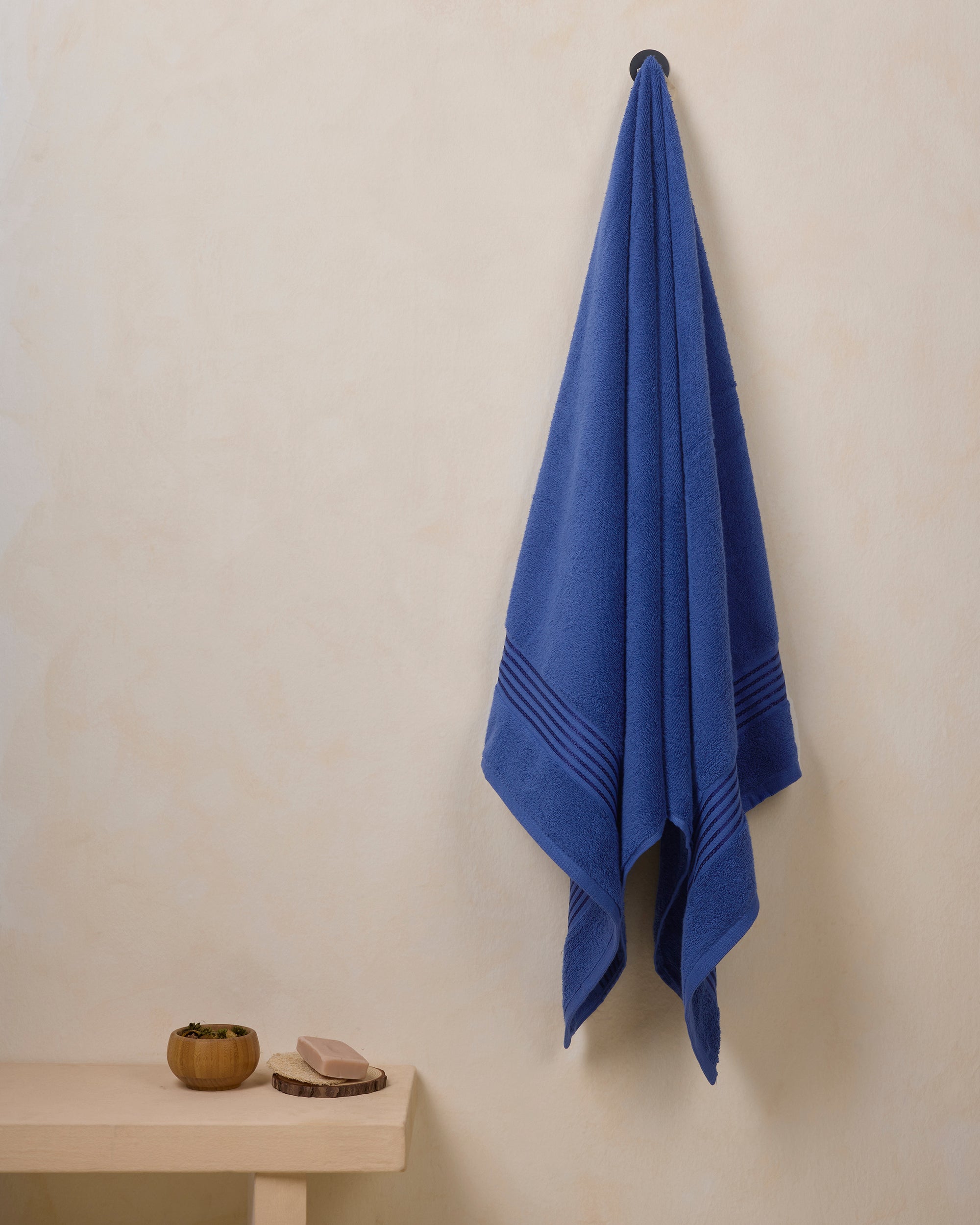The Elite Collection | Bath Towel large | 500 GSM | Penn Blue