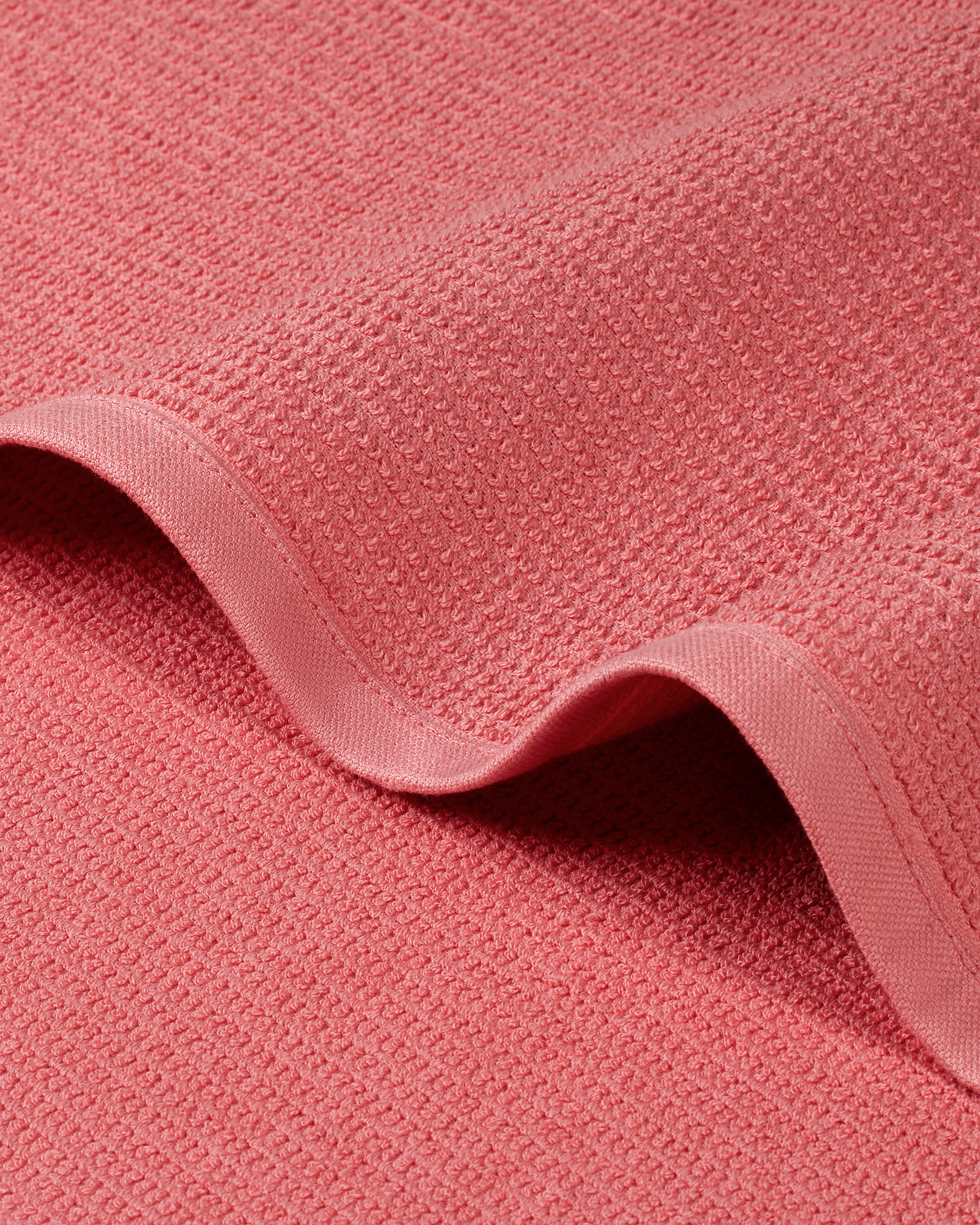 Comfort Collection, Waffle Grid | Bath Towel | 360 GSM 100% Cotton - Georgia Peach by Himeya