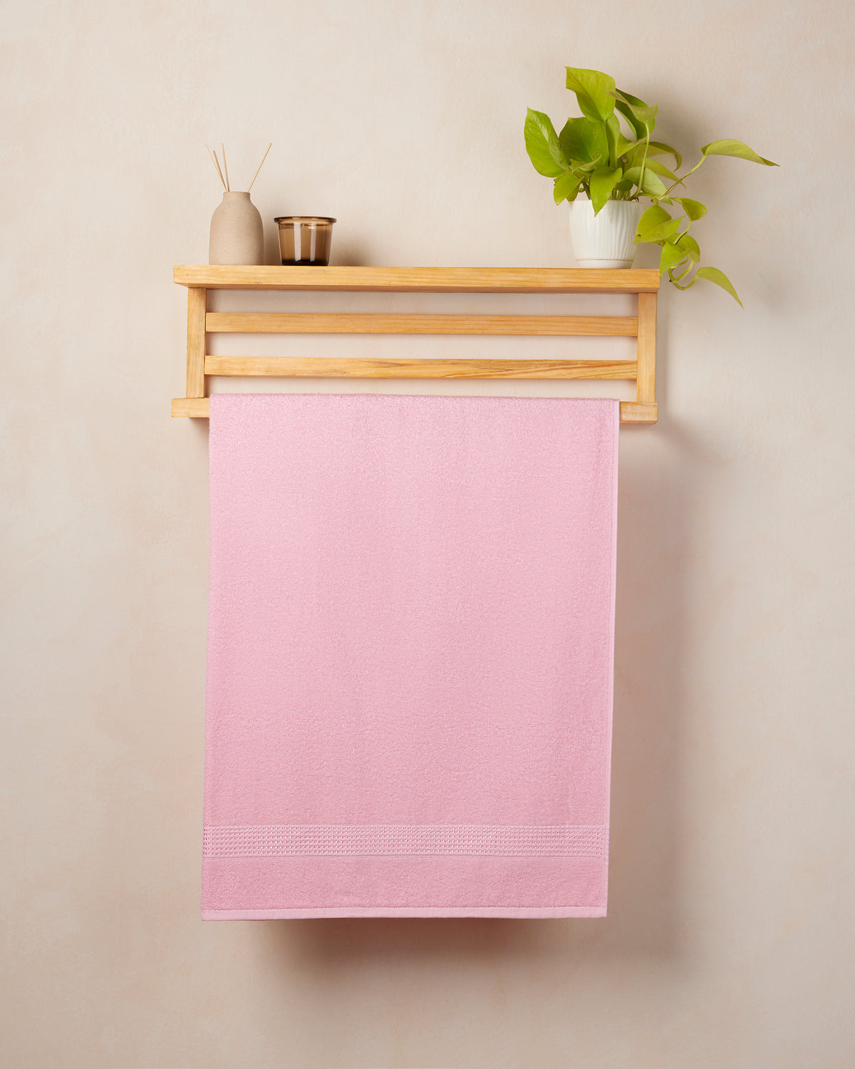 Comfort Collection | Bath Towel | 320 GSM | Blush Pink