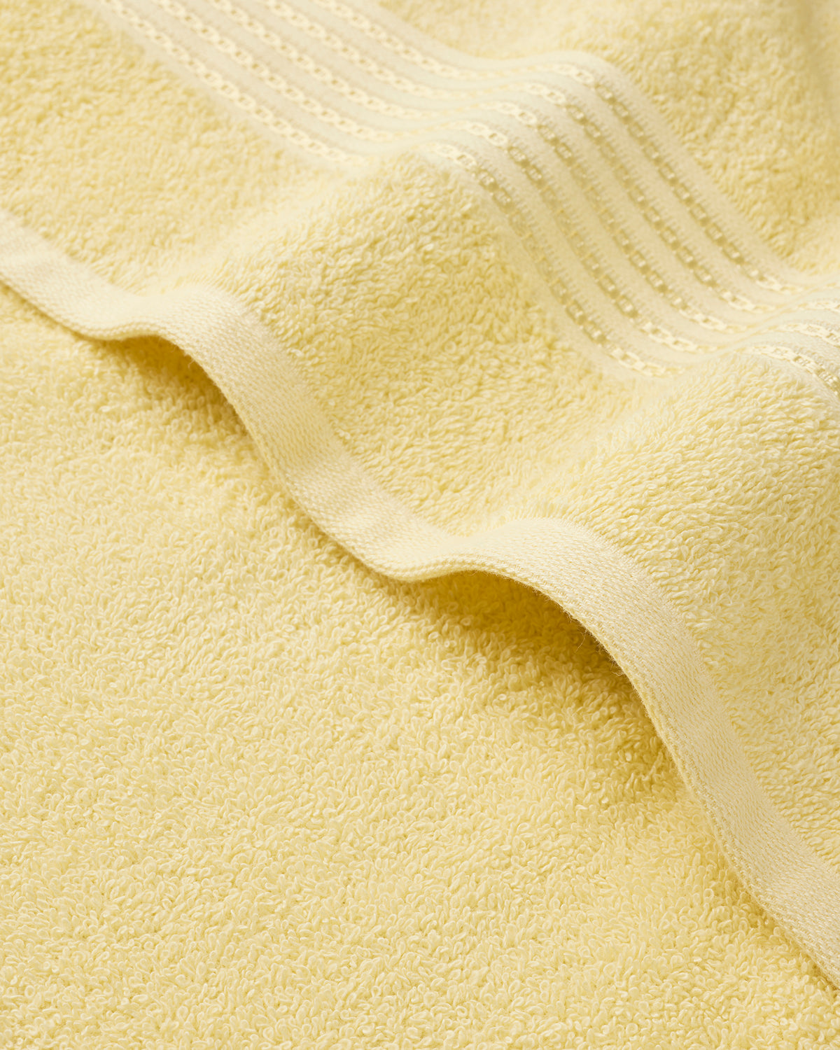 The Elite Collection | Bath Towel | 500 GSM | Butter Yellow