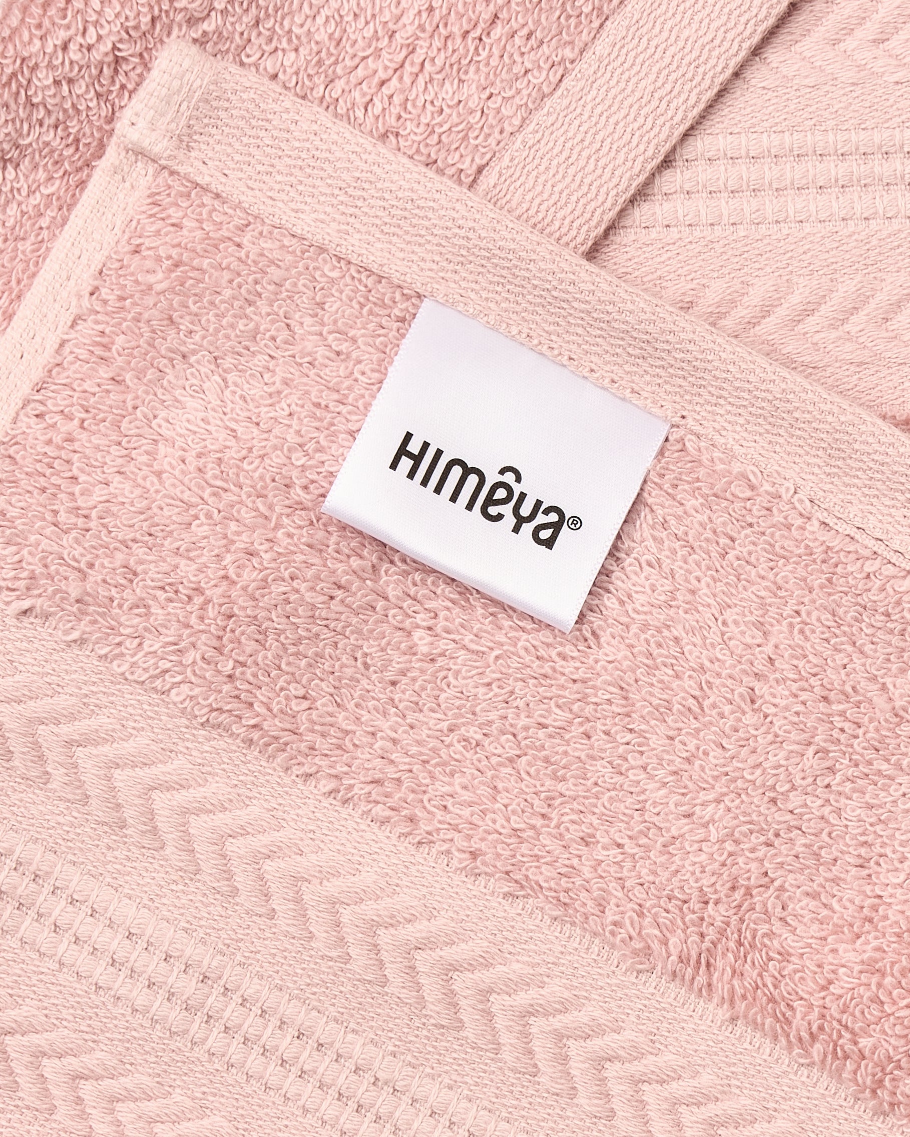 Bamboo Cotton | Bath Towel | 600 GSM - Butter Pink - By Himeya